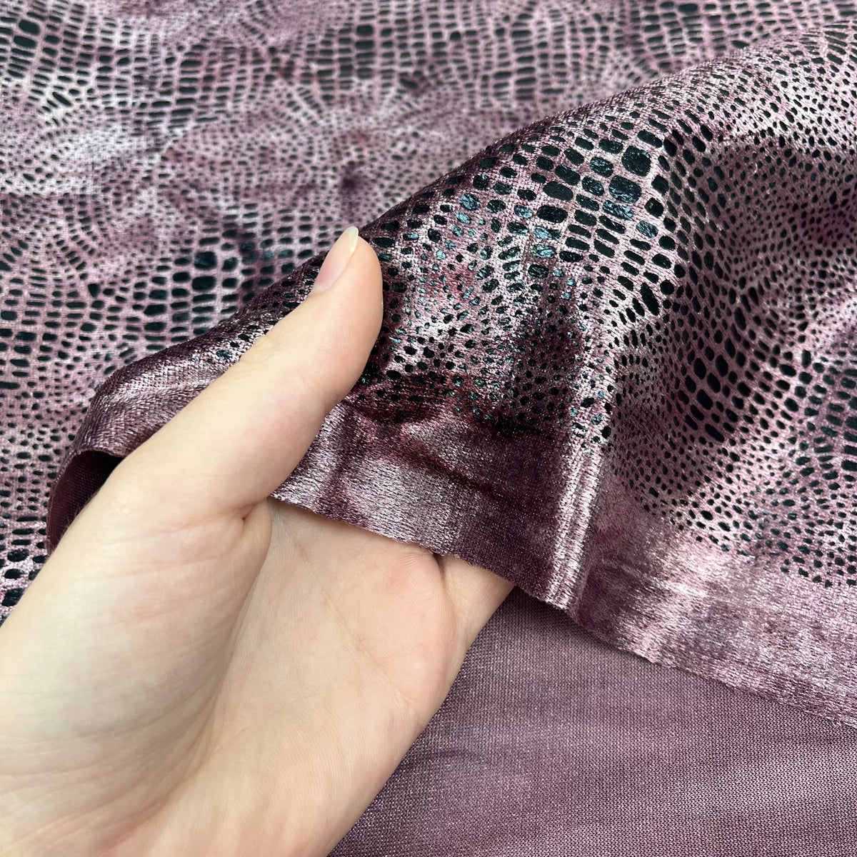 Knit - Pink Snakeskin (KXX0277)