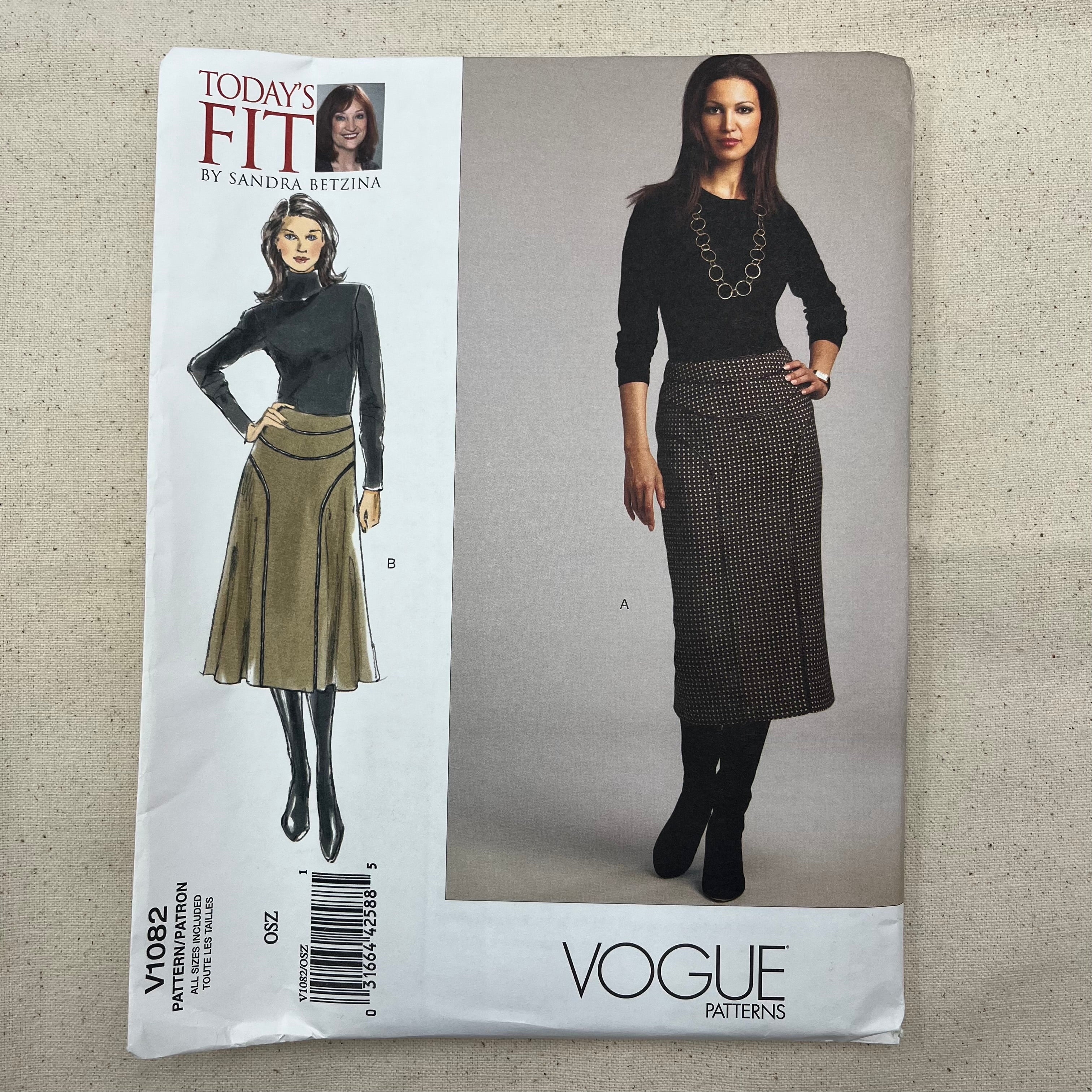 Vogue Pattern - V1082 Skirt (NPA0460)
