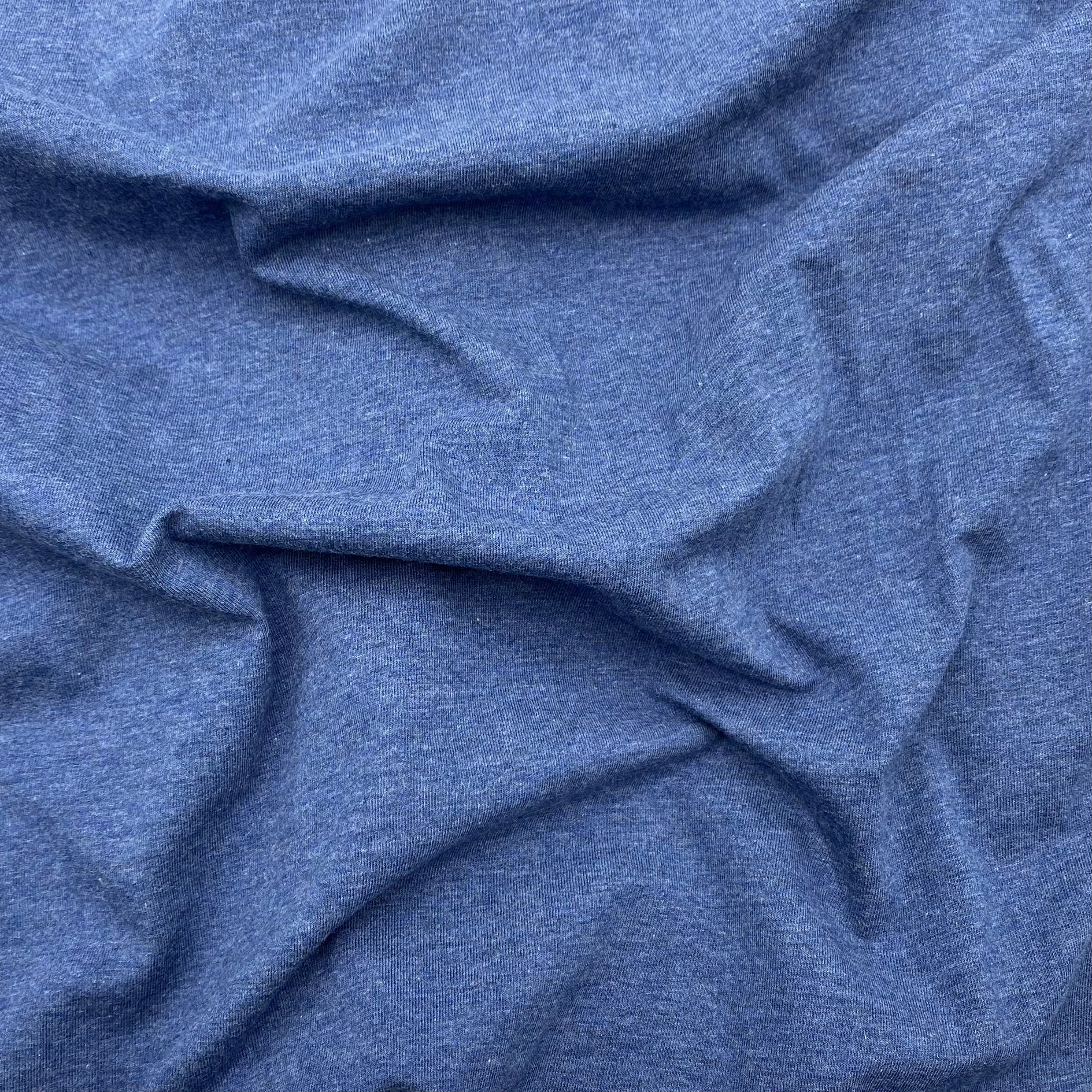 Cotton Jersey - Denim Melange (KJE1417)