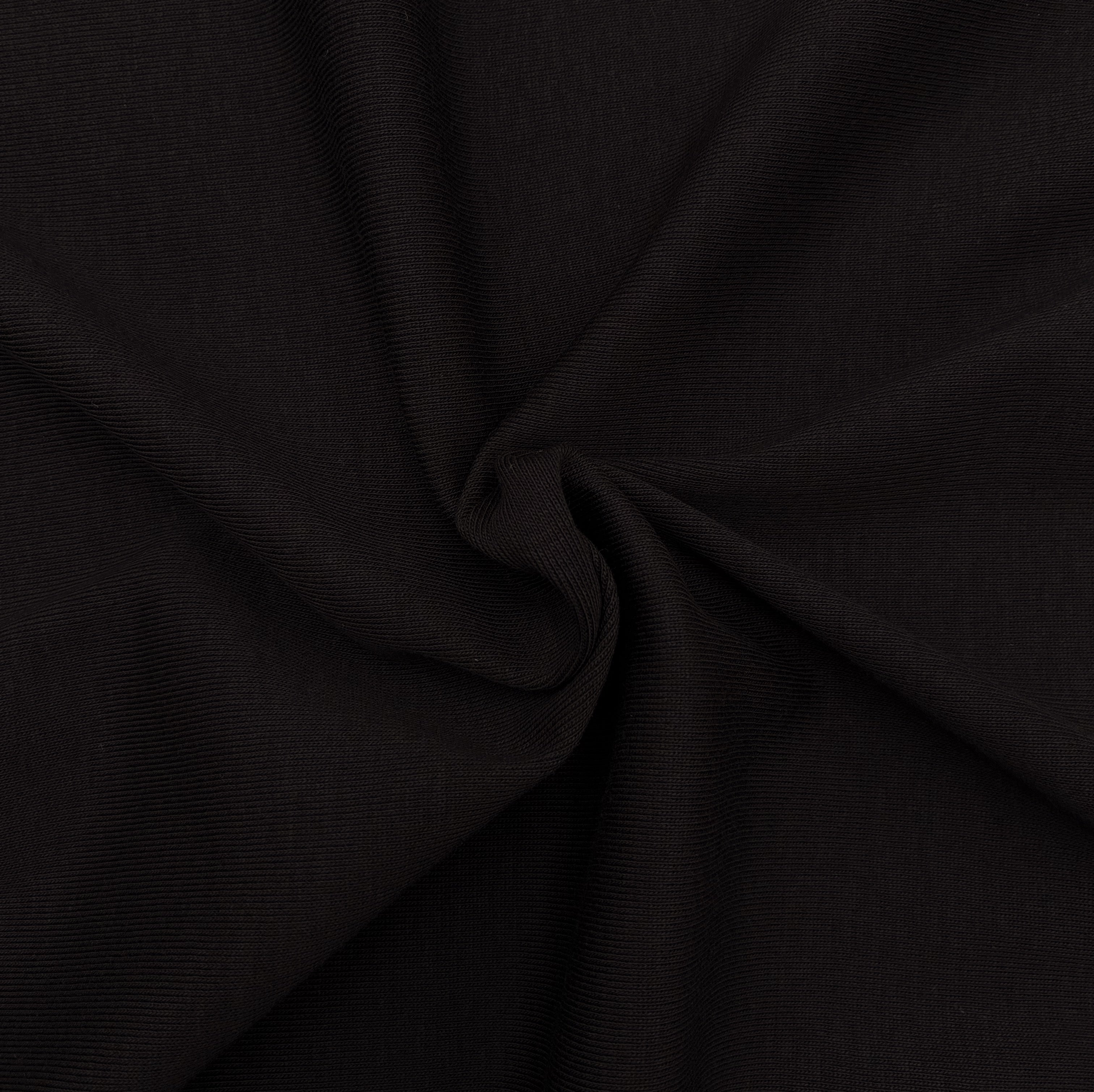 Cotton Baby Rib - Black (KRB0651)