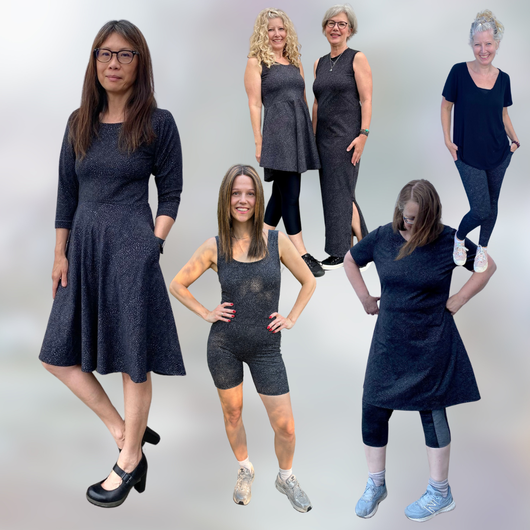 Supplex Jersey - Black Pearl (KAC0464,711,712)