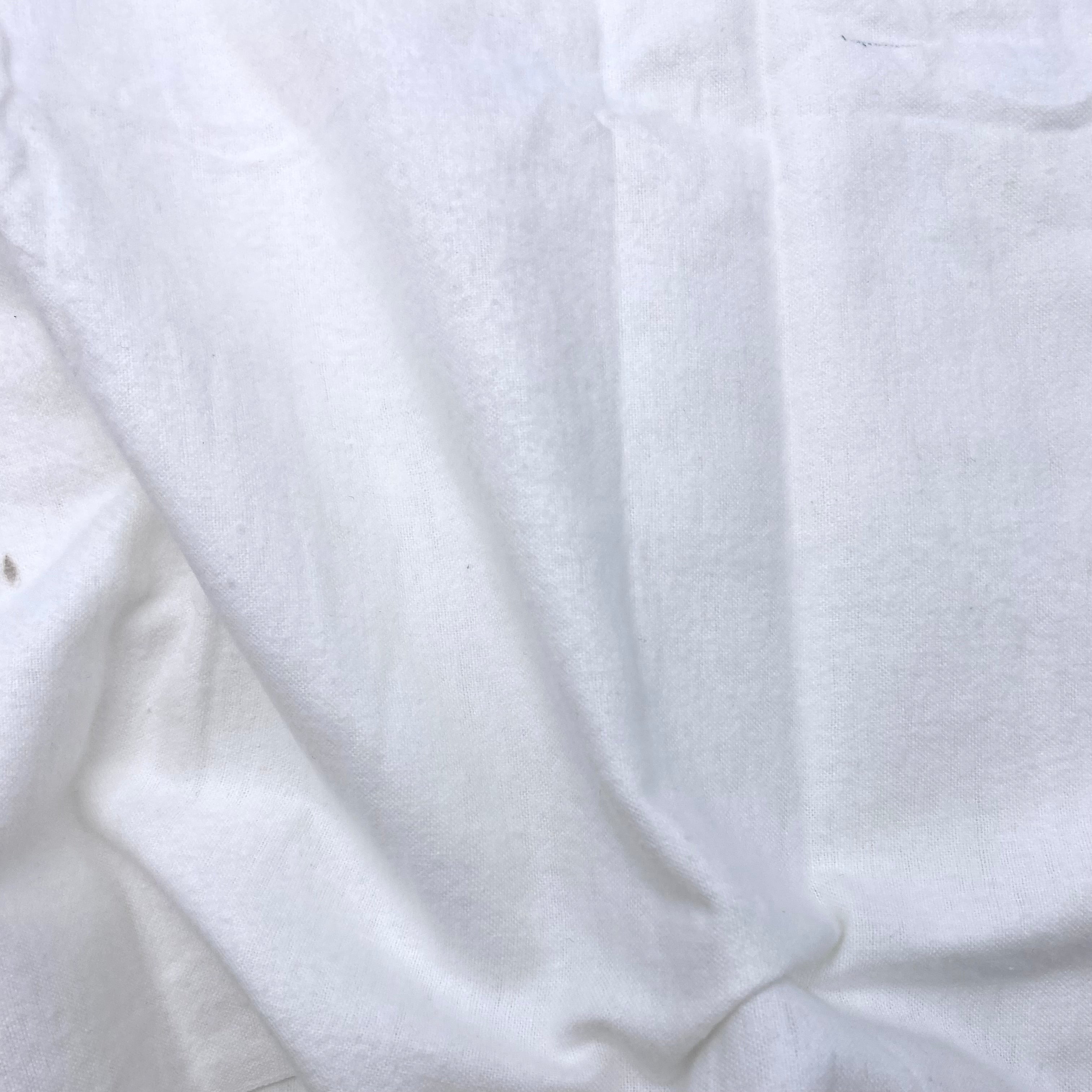 Cotton Flannelette - White (WFL0358)