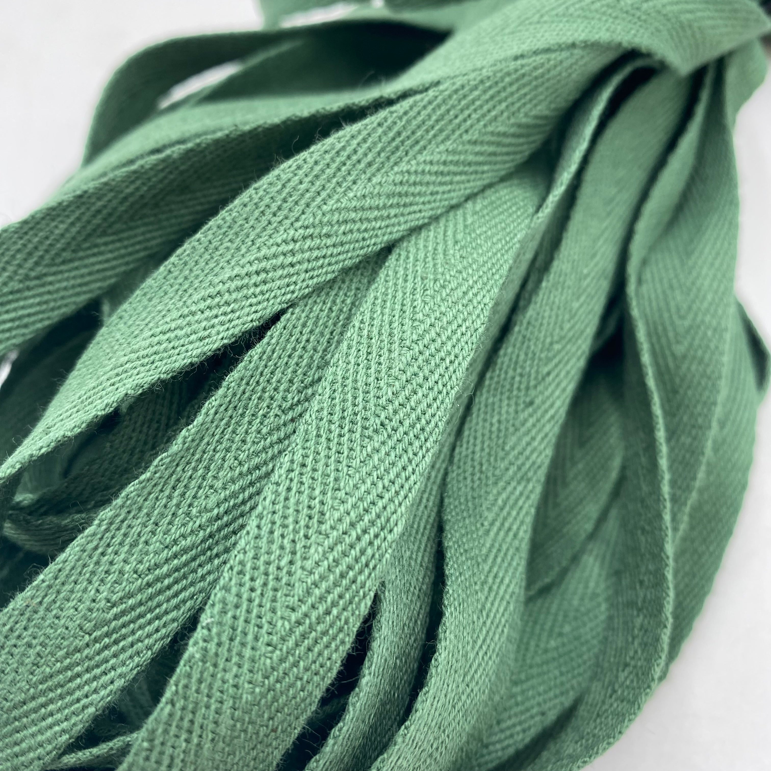 Cotton Twill Tape - Pine - 15m Bundle (NXX1749)