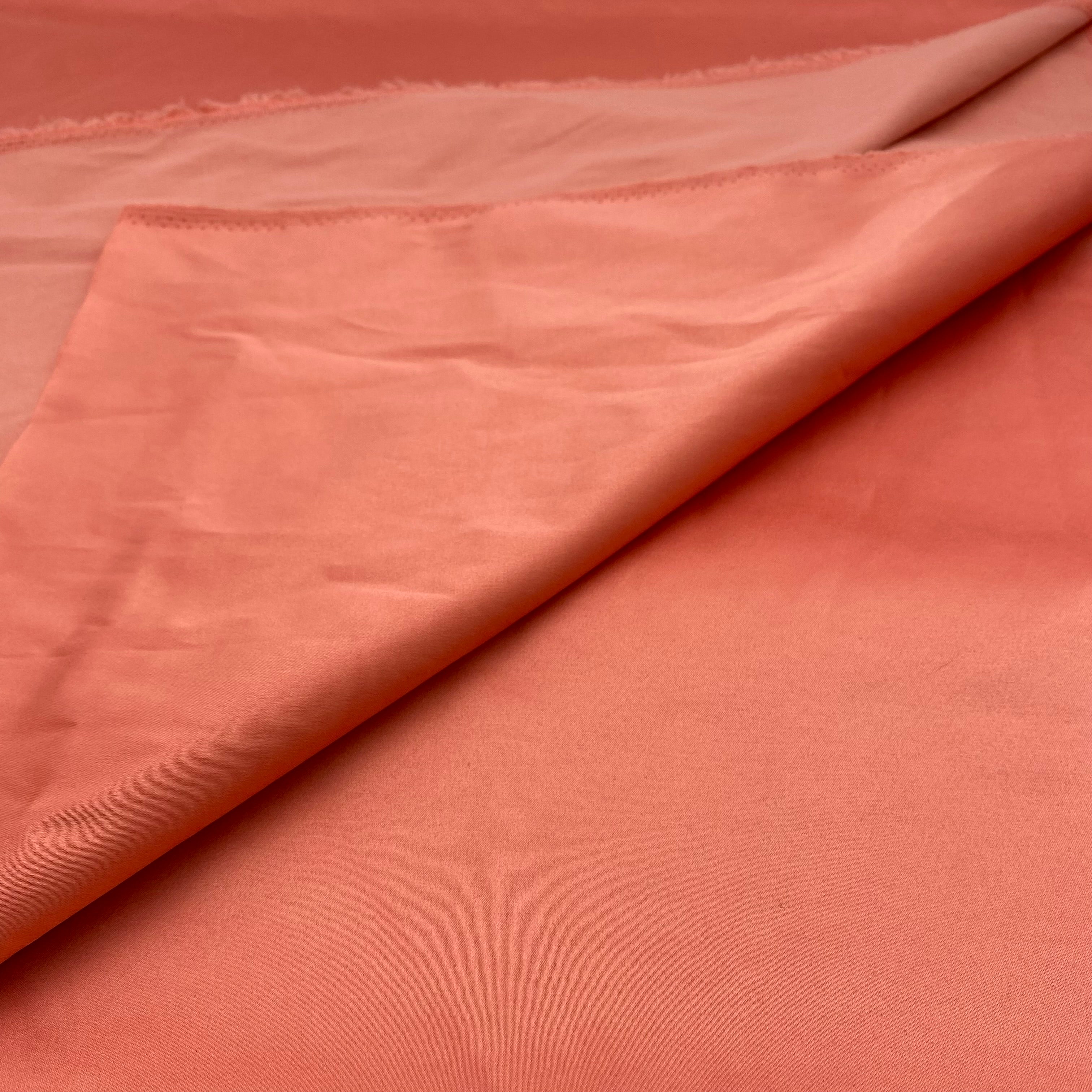 Cotton Stretch Sateen - Coral Pink (WDW3148)