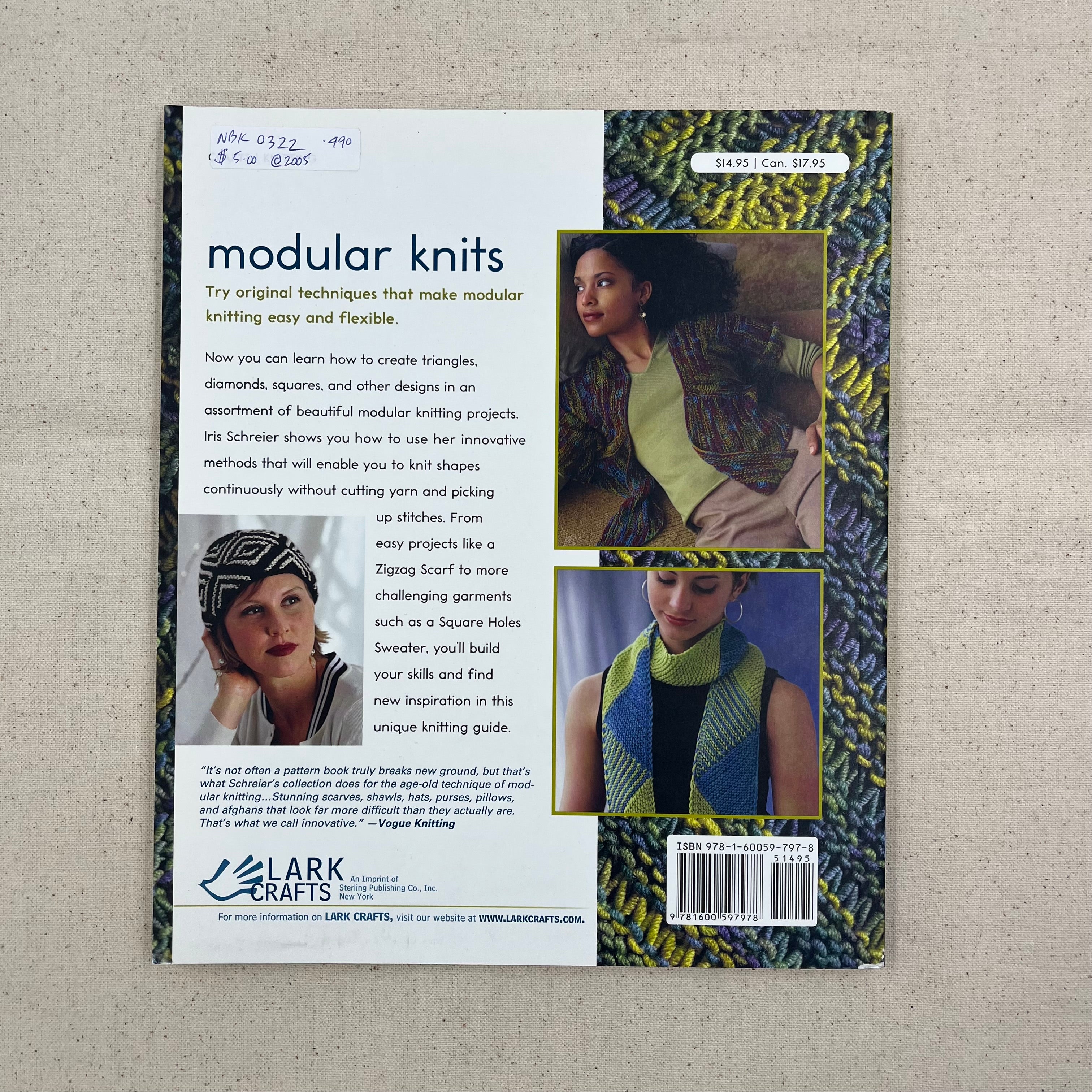 Knitting Book - Modular Knits (NBK0322)