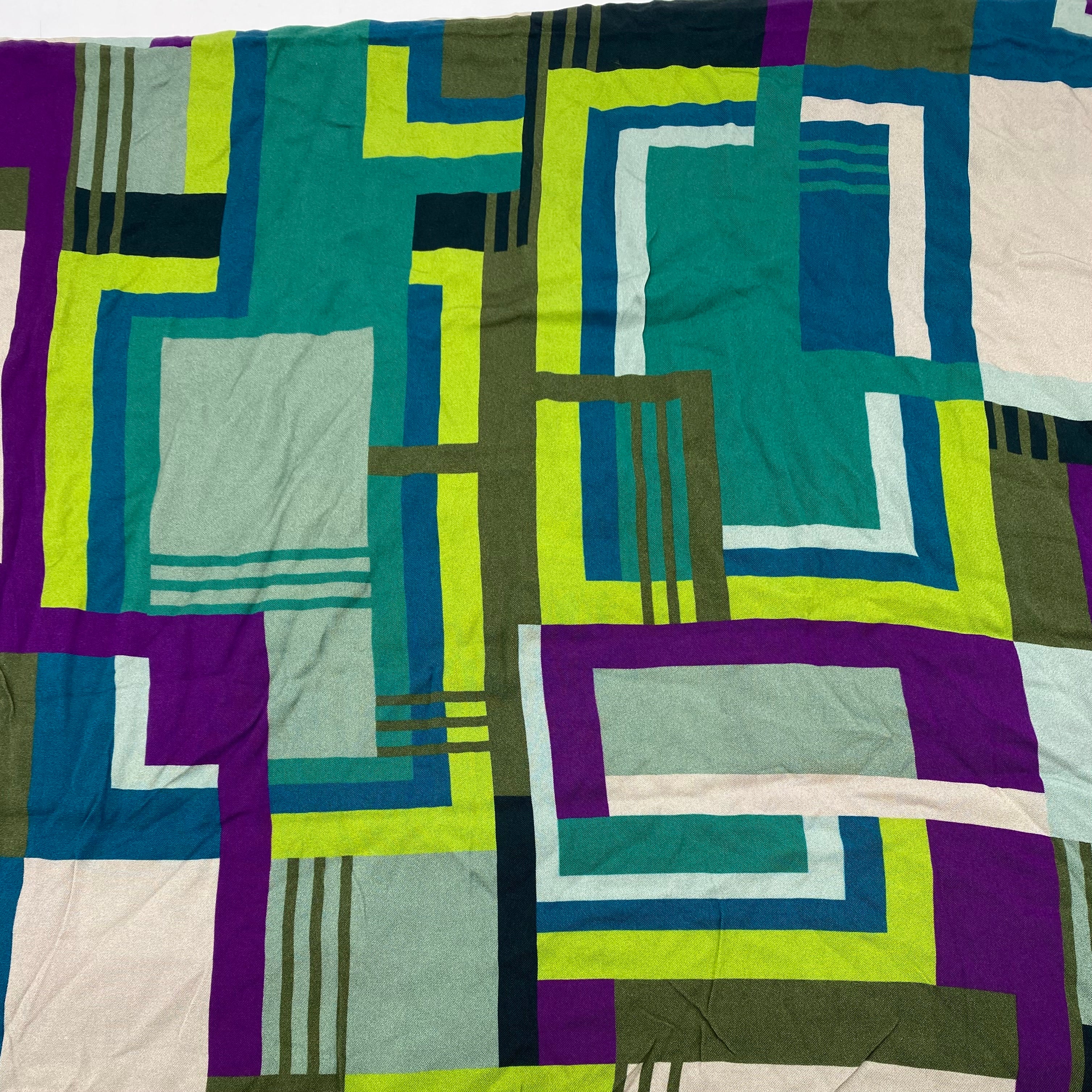 Rayon Dress Weight - Geo Blocks (WDW3356)