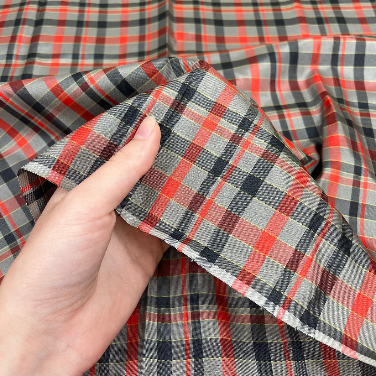 Silk Shirting - Roussillon Plaid (WDW3734)