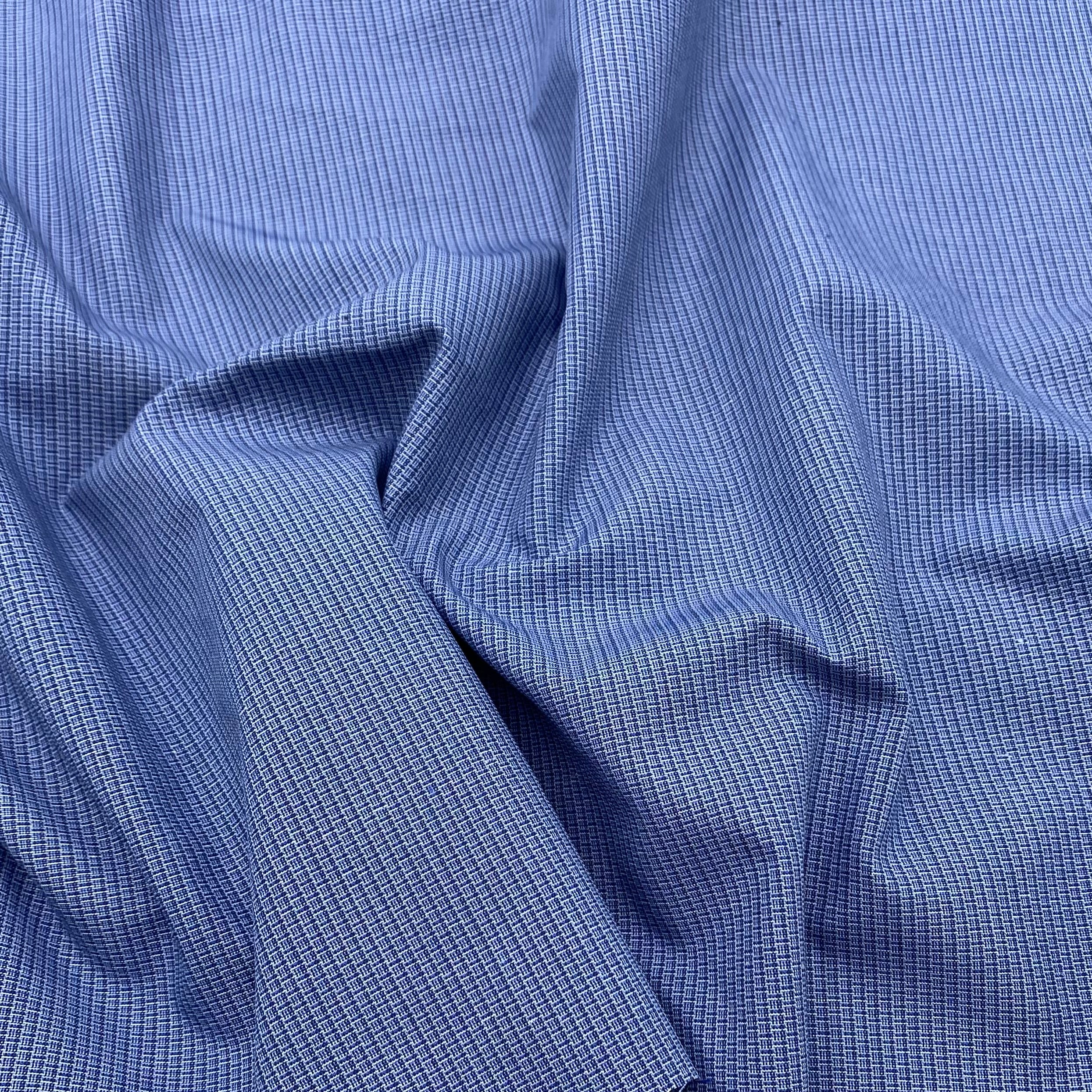 Cotton Blend Shirting - Blue Brick (WDW3328:29)