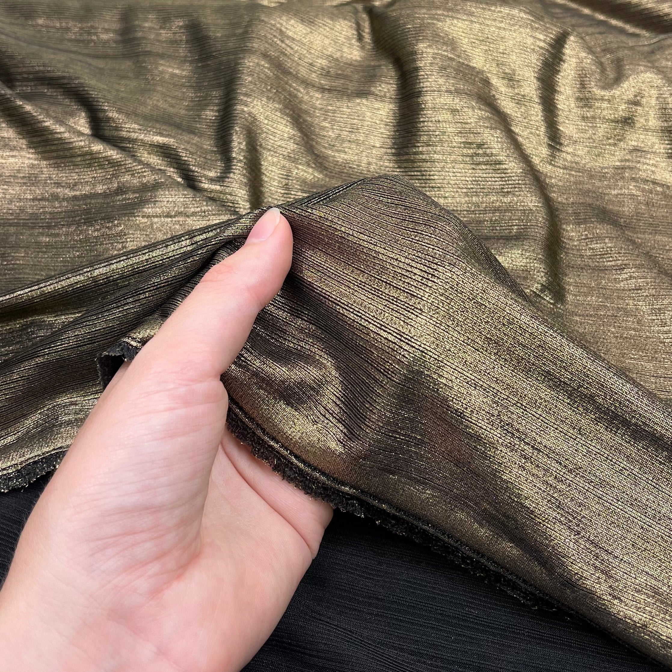 Shimmer Knit - Antique Gold (KXX0267)