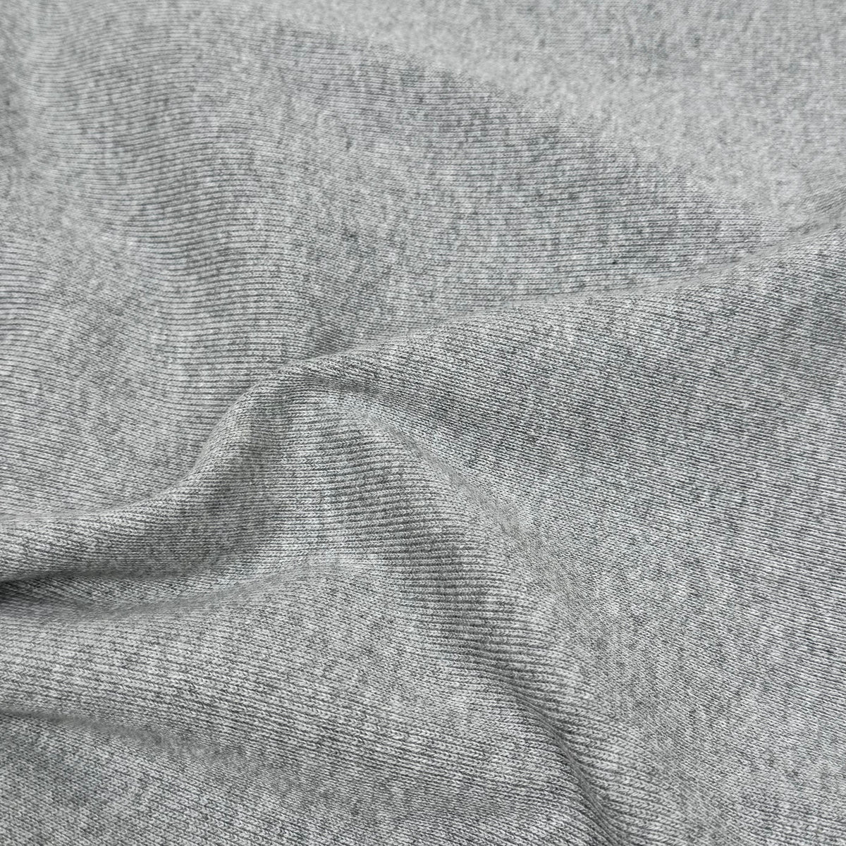 Cotton Rib Knit - Heather Grey (KRB0726)
