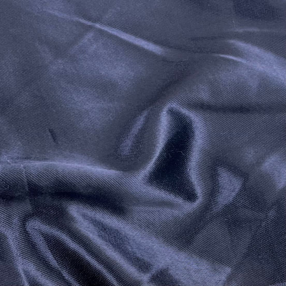 Cotton Blend Kasha Lining - Midnight Blue (WLN0071)