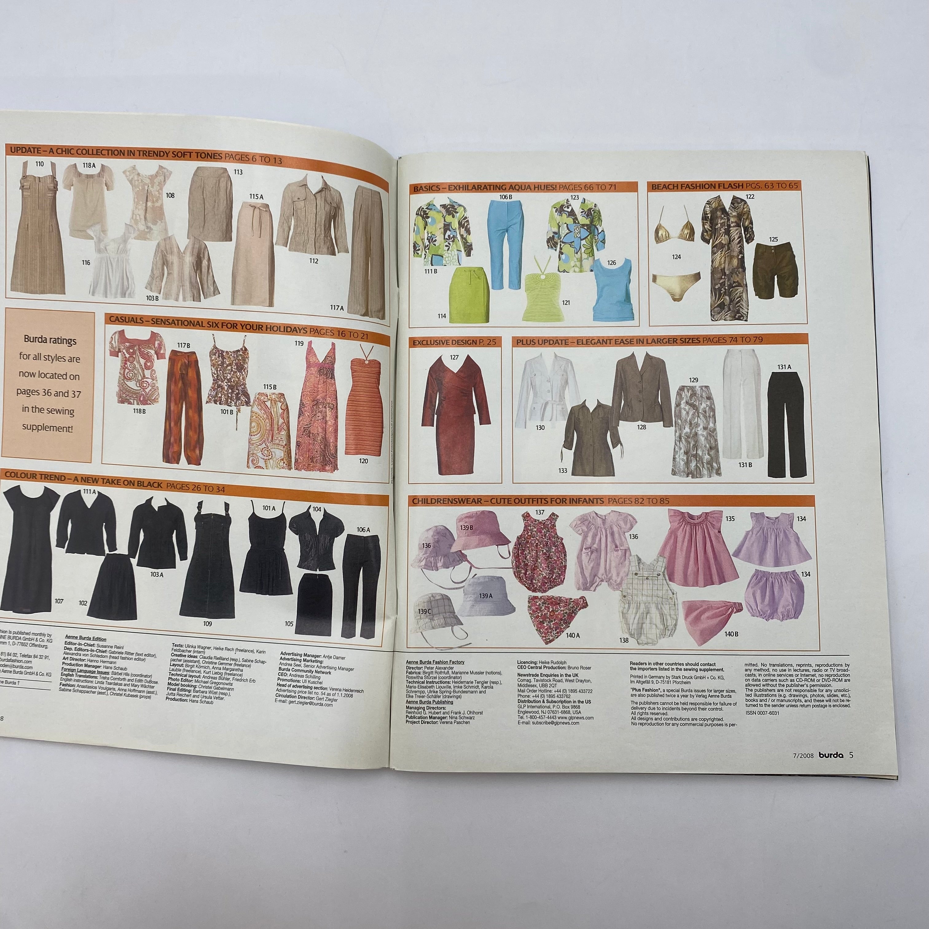 Burda Magazine - July 2008 (NBK0241)