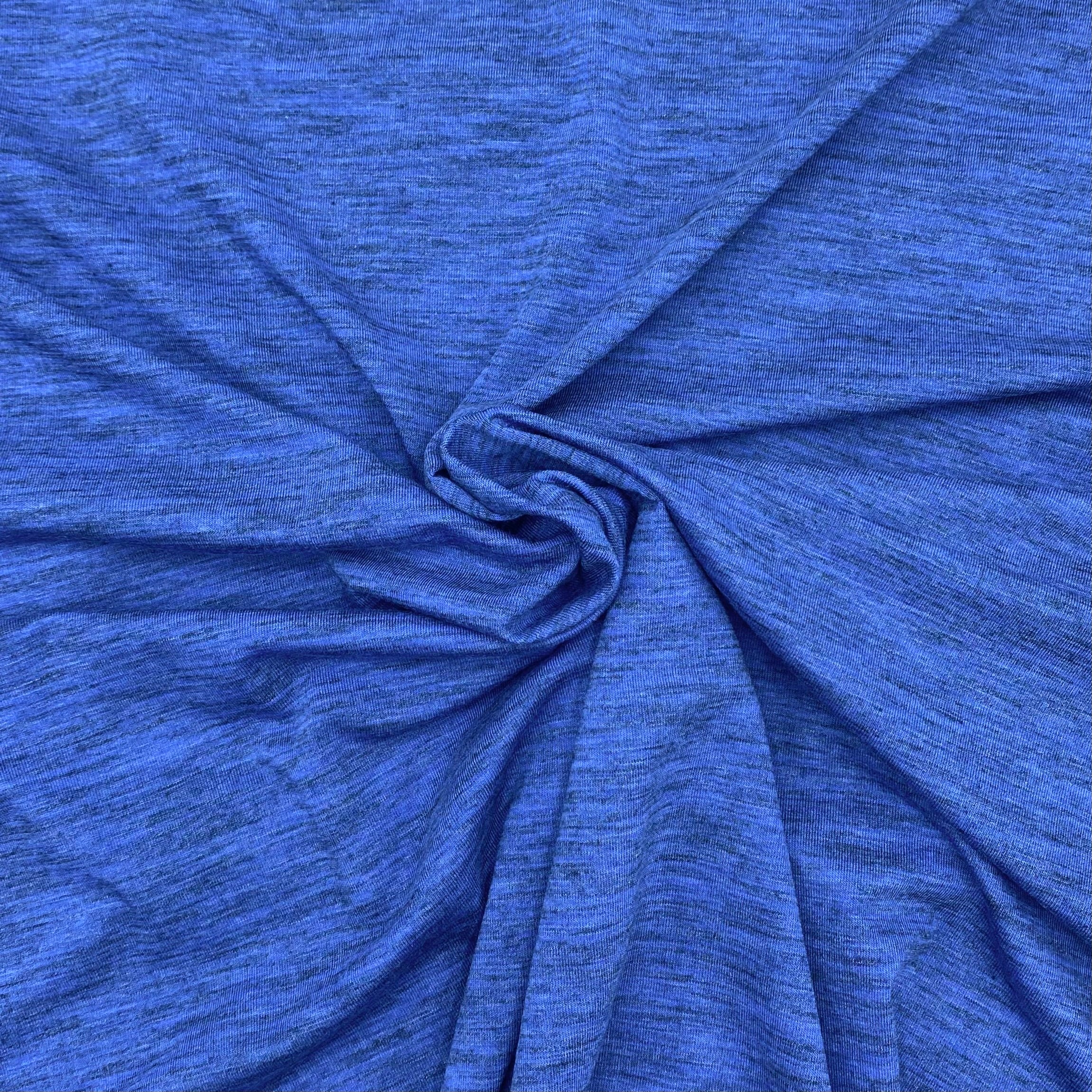 Cotton Jersey - Vintage Denim Melange (KJE1420)