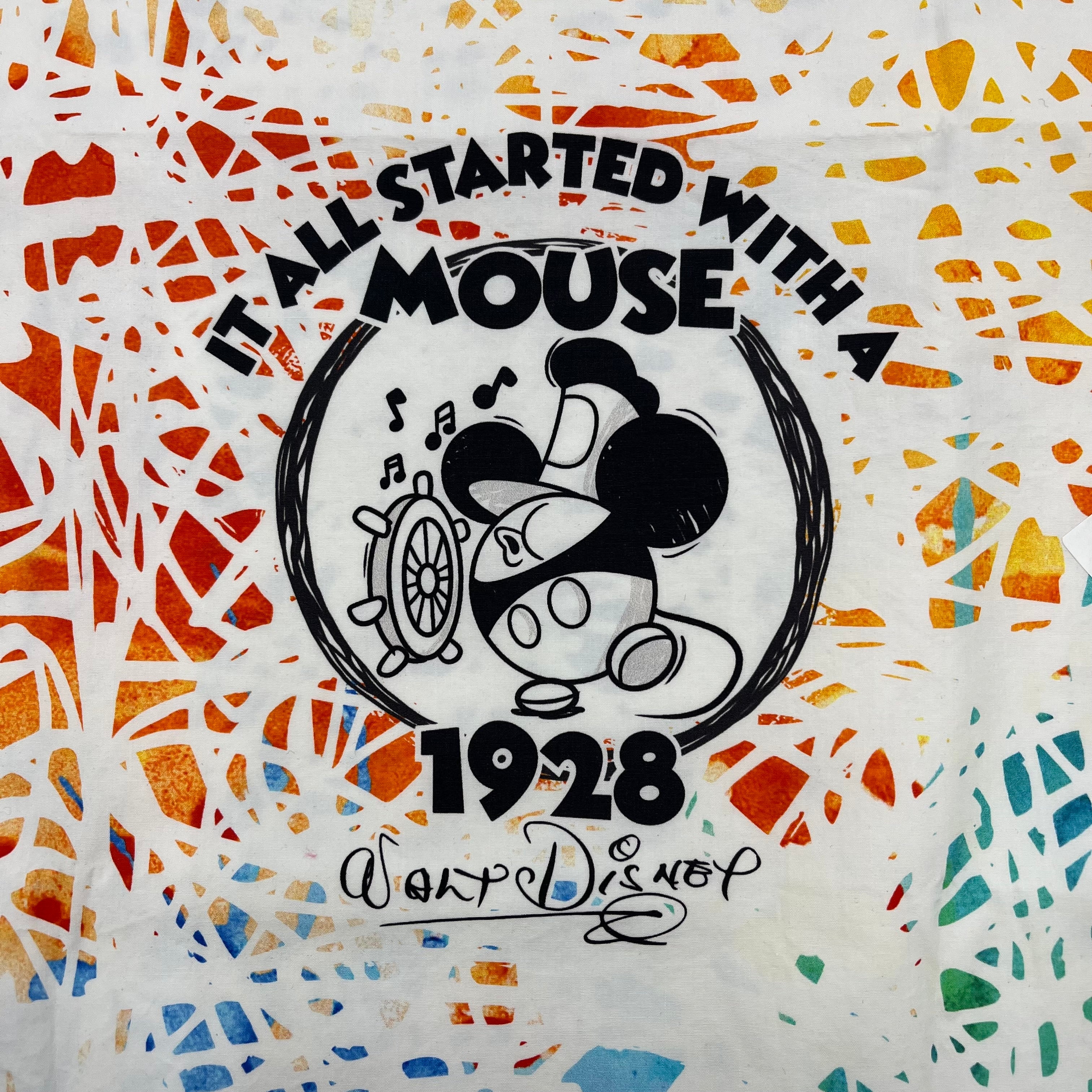 Quilting Cotton Panel - Mickey Mouse (WQC3088)