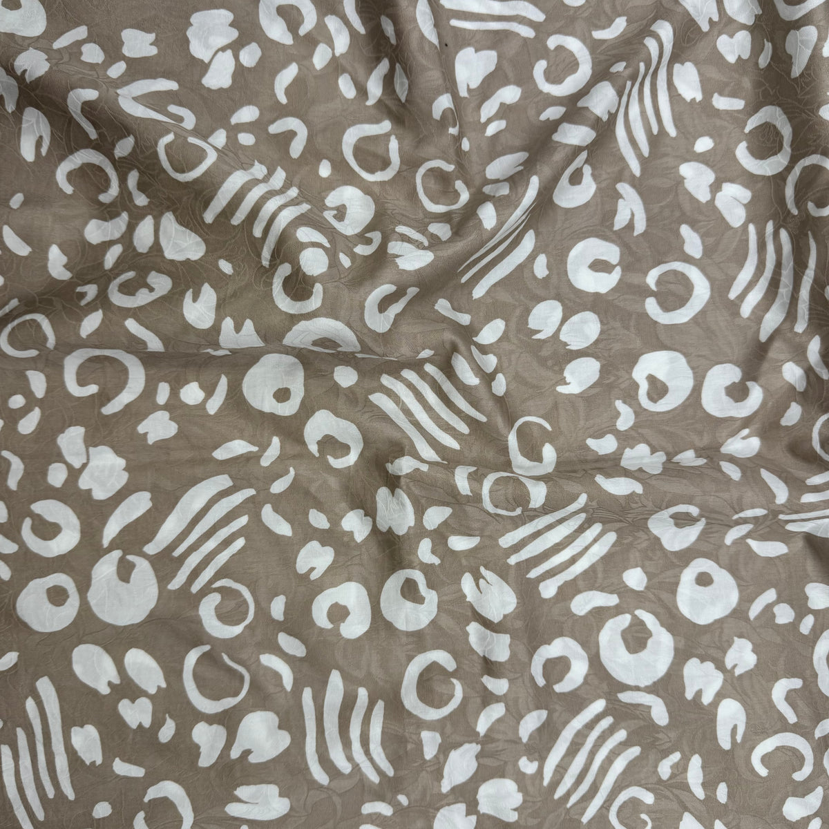 Cotton Shirting - Reverse Taupe Wildcat (WDW3721)