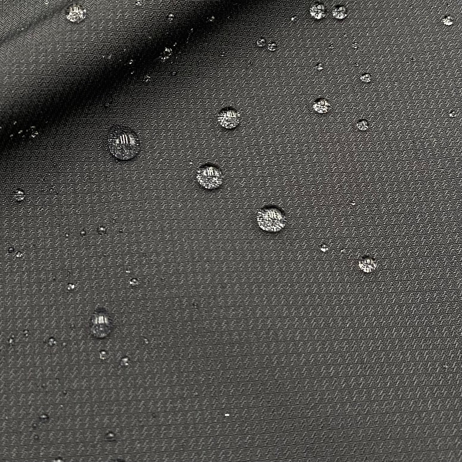 Waterproof Dobby Outerwear - Black (SOW0198)