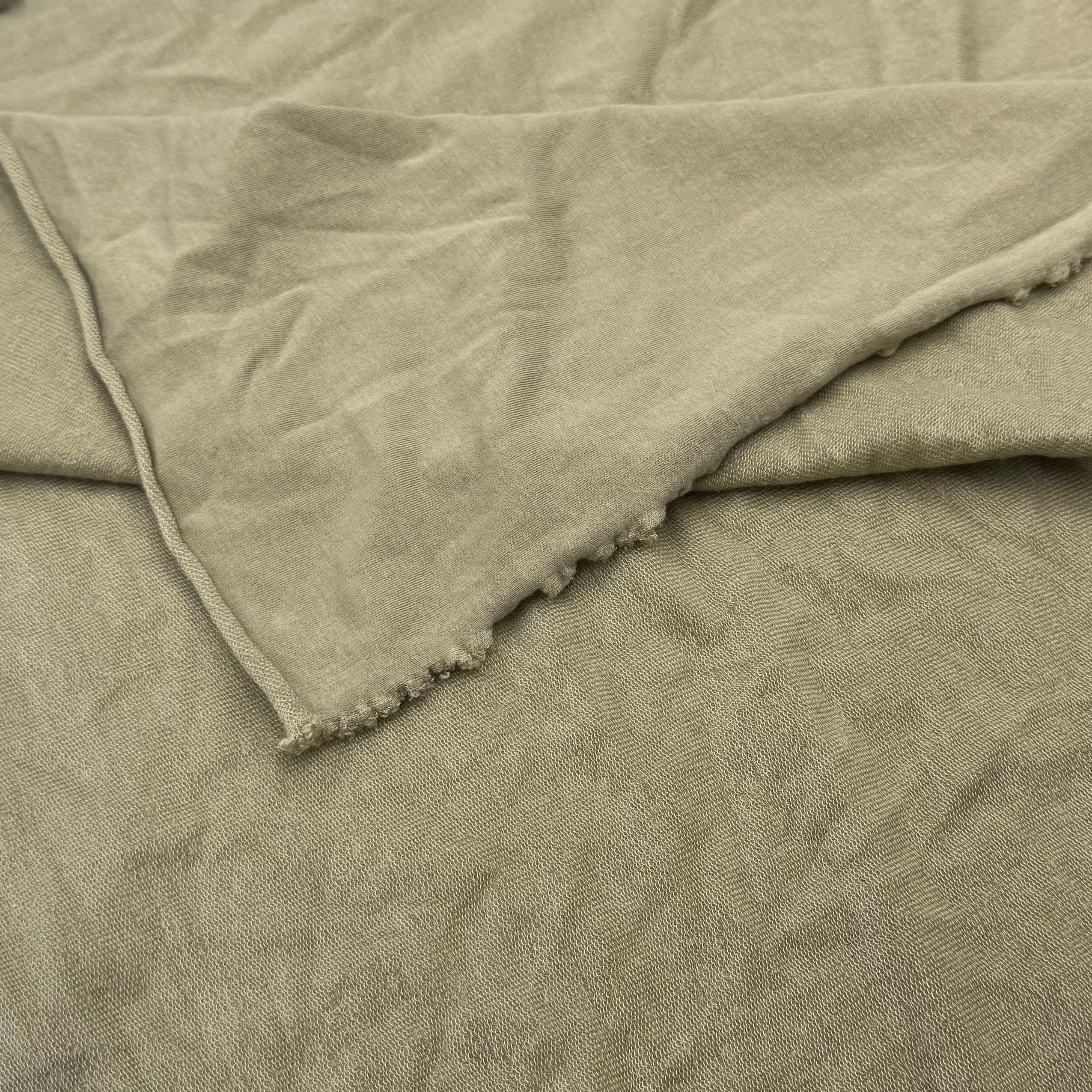 Bamboo Cotton French Terry - Pistachio (KFR0708)