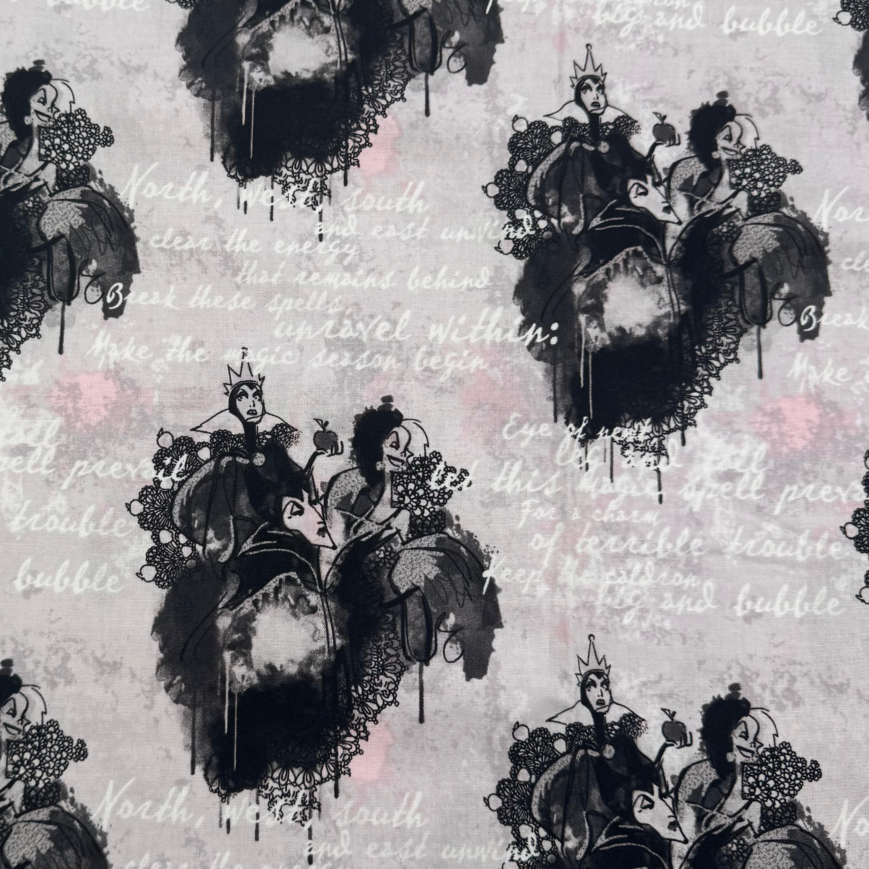 Quilting Cotton - Disney Villains (WQC3255)