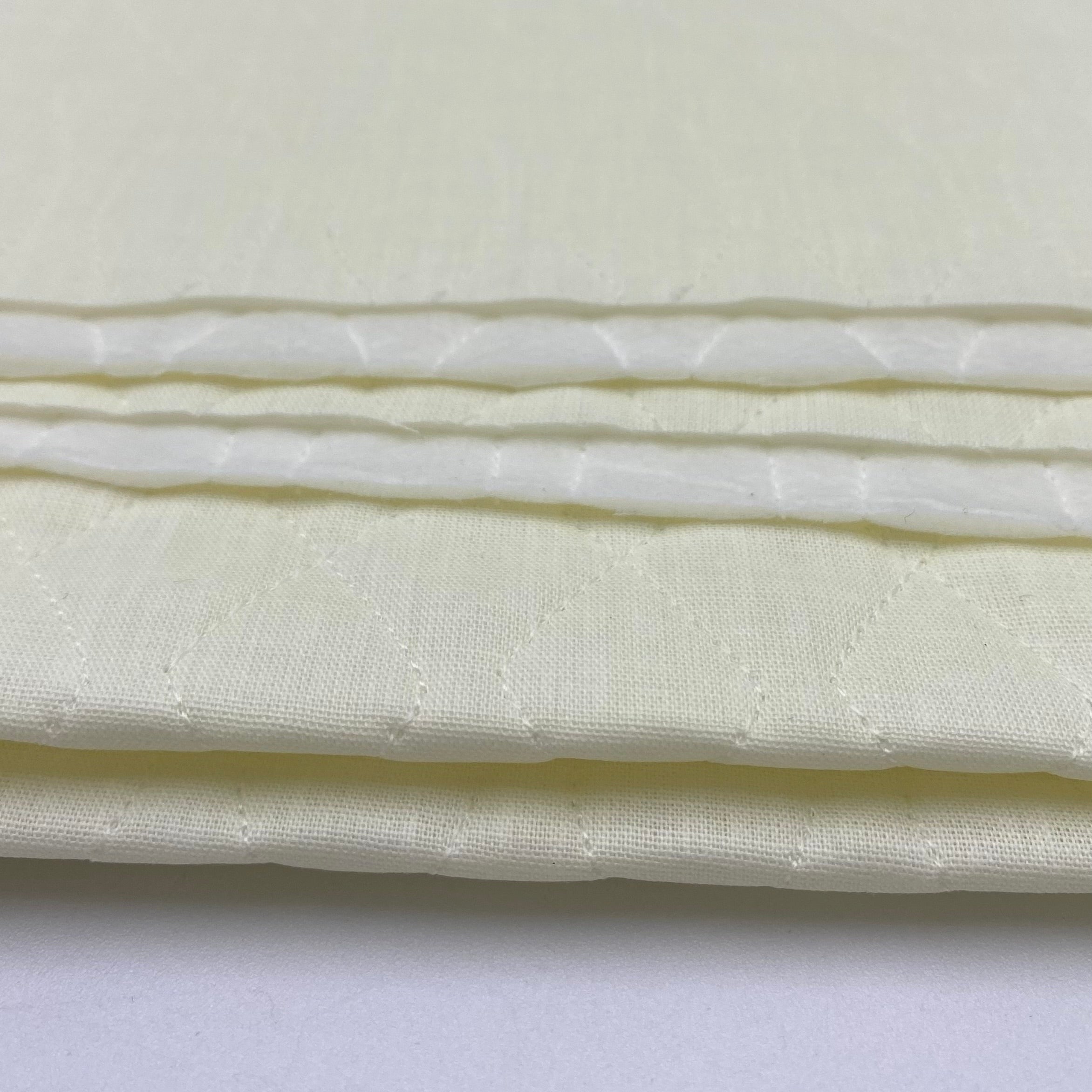 Quilted Coat Lining - Cream (WLN0025:27)