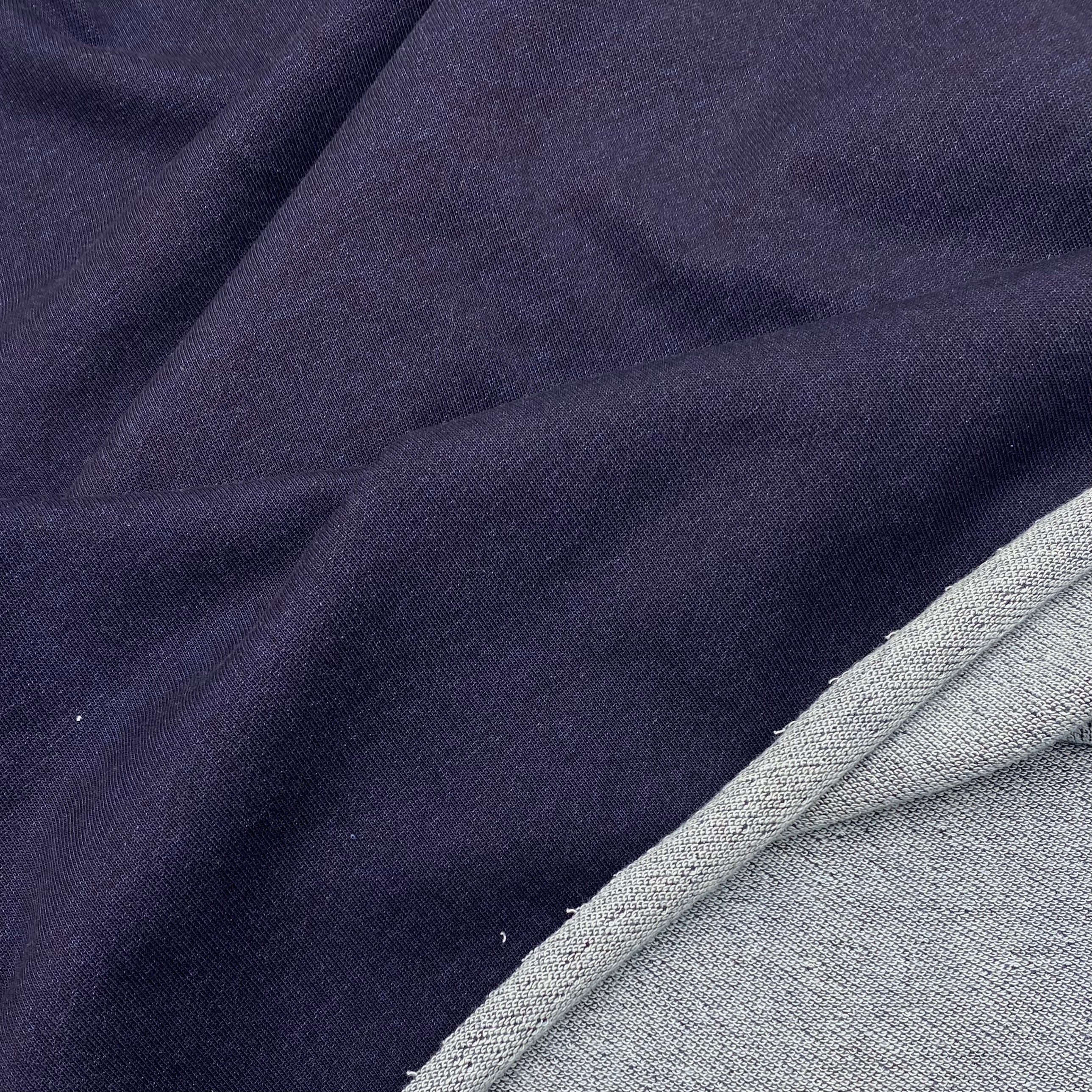 Cotton French Terry (overdyed) - Dark Wash Jeans (KFR0678)