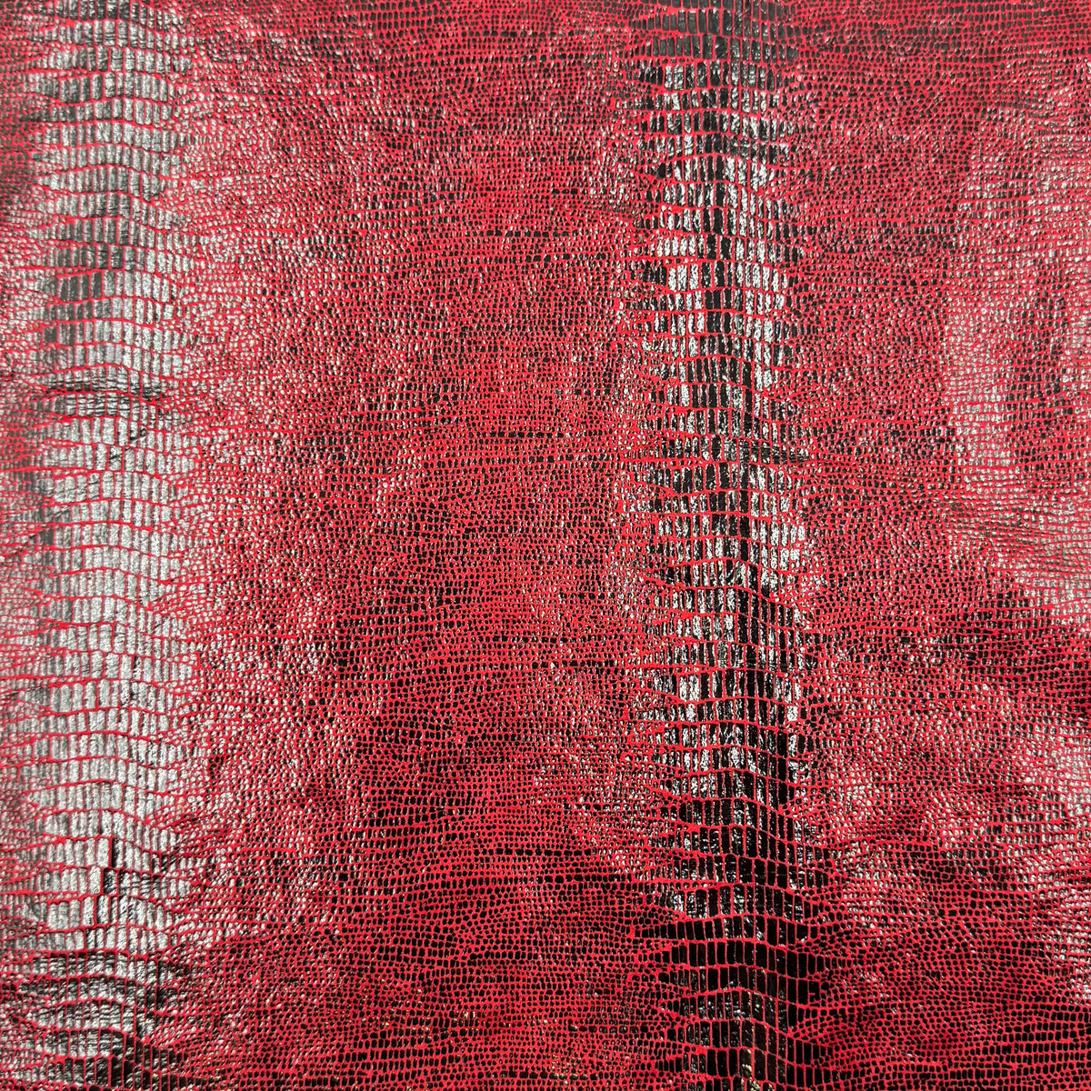 Woven - Red Snakeskin (WXX0143)