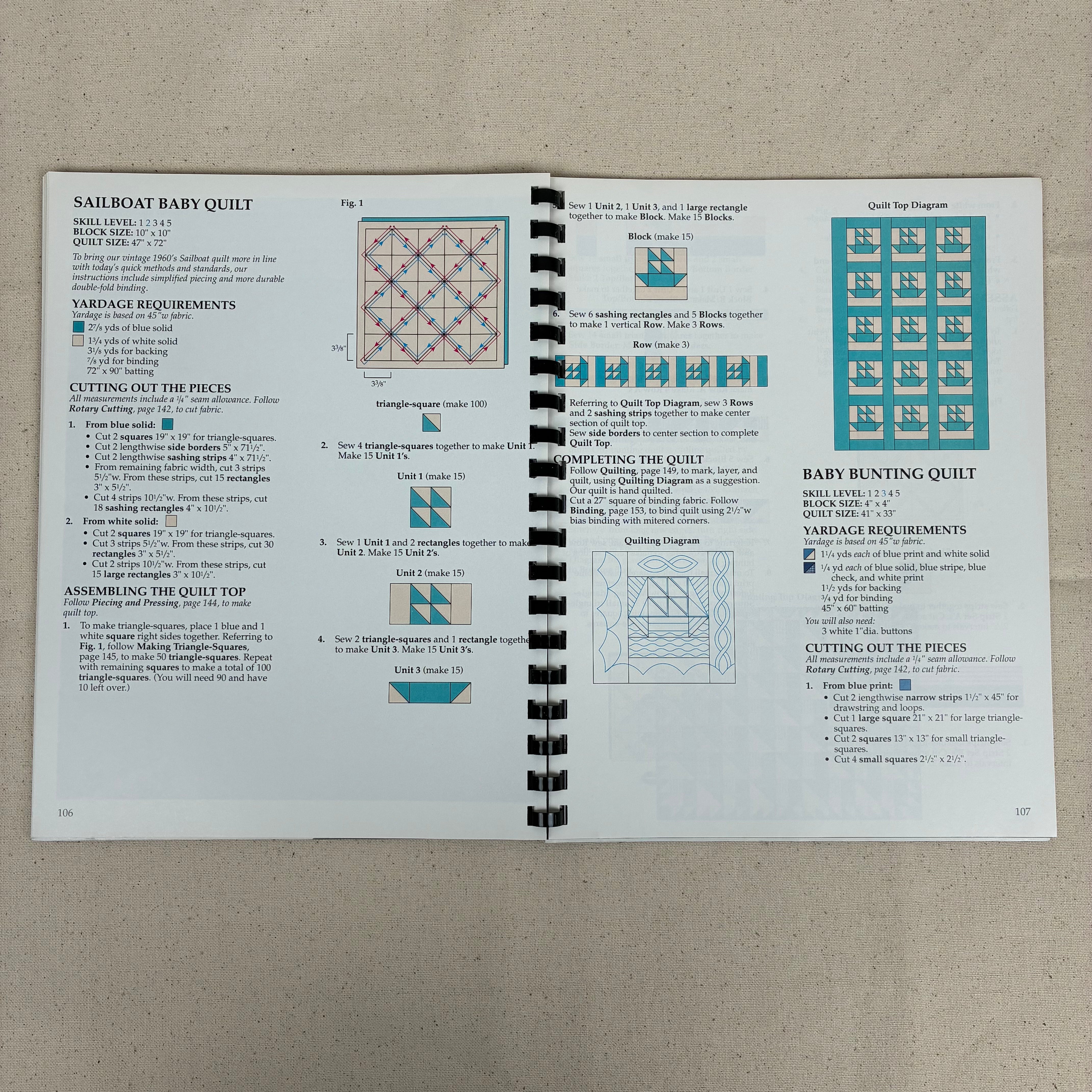 Sewing Book - New Quick-Method Classic Blue Quilts (NBK0311)