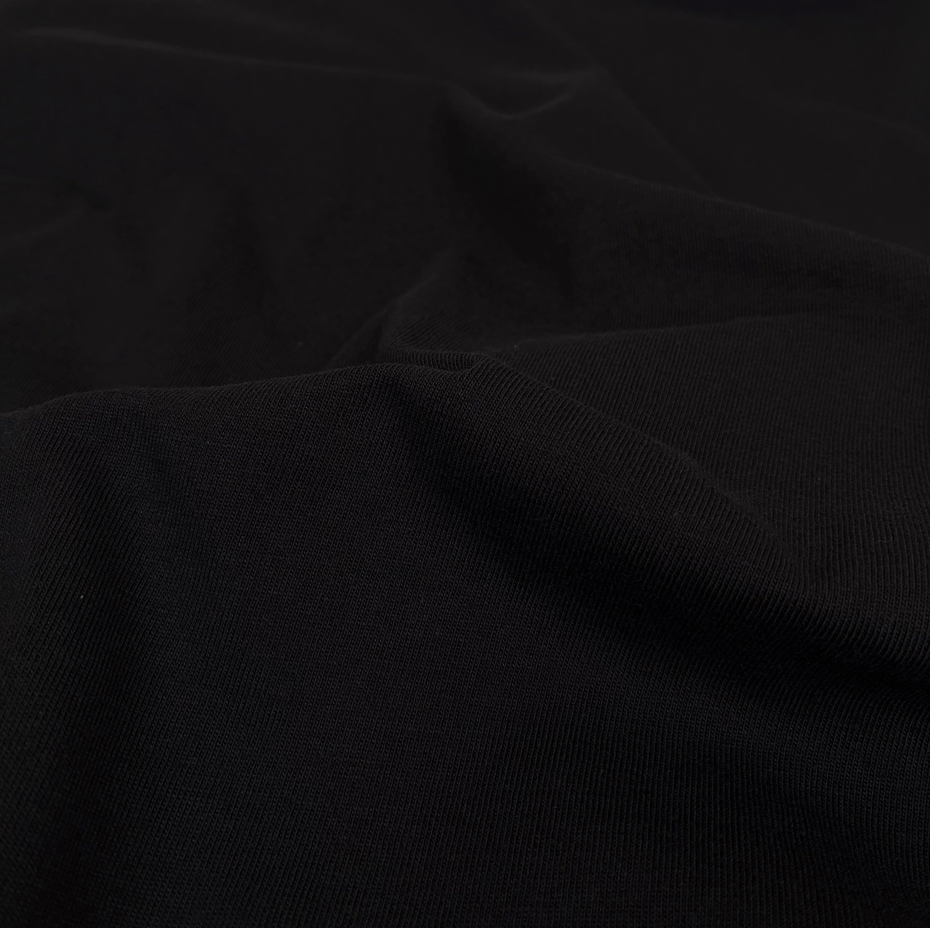 Cotton Jersey - Black (KJE1554:1555)