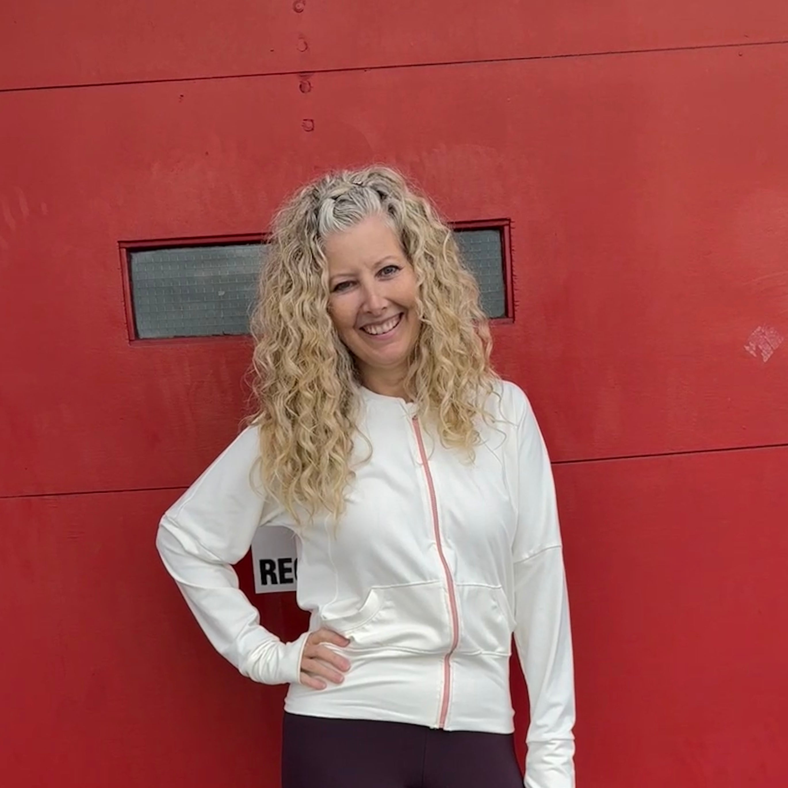 Activewear Lycra, Cream (KAC0385)