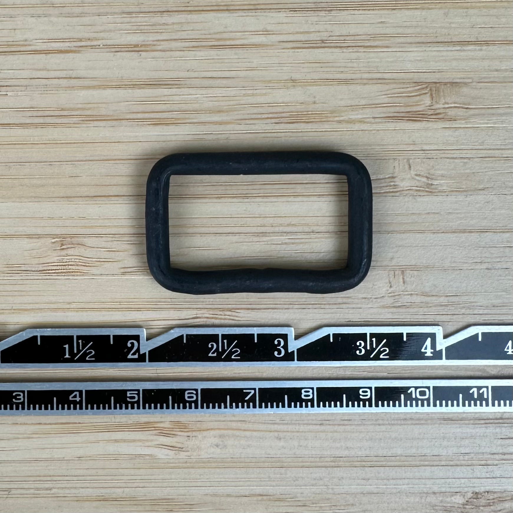 Rectangle Rings, Black (30mm) (NXX0812)