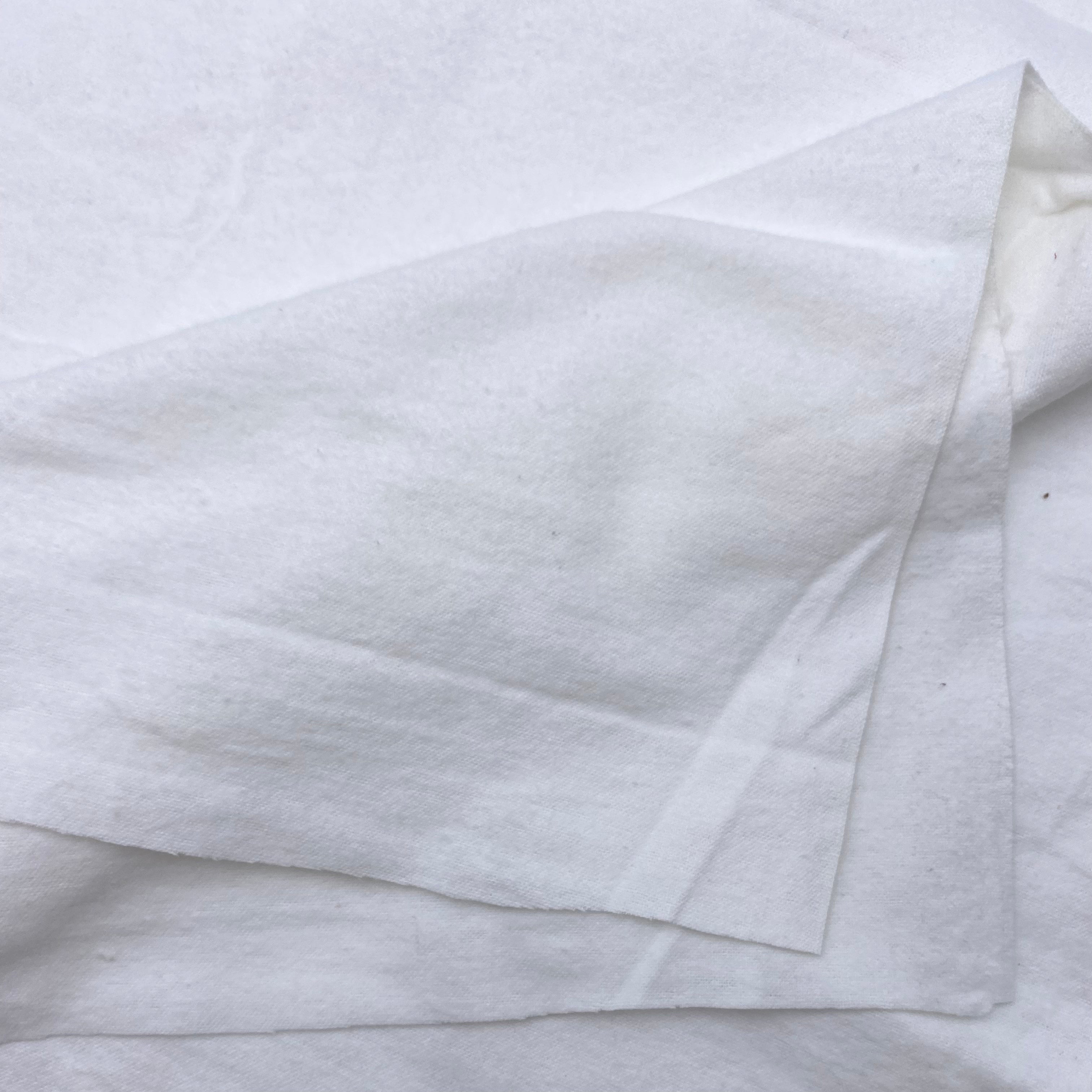 Cotton Flannelette - White (WFL0358)