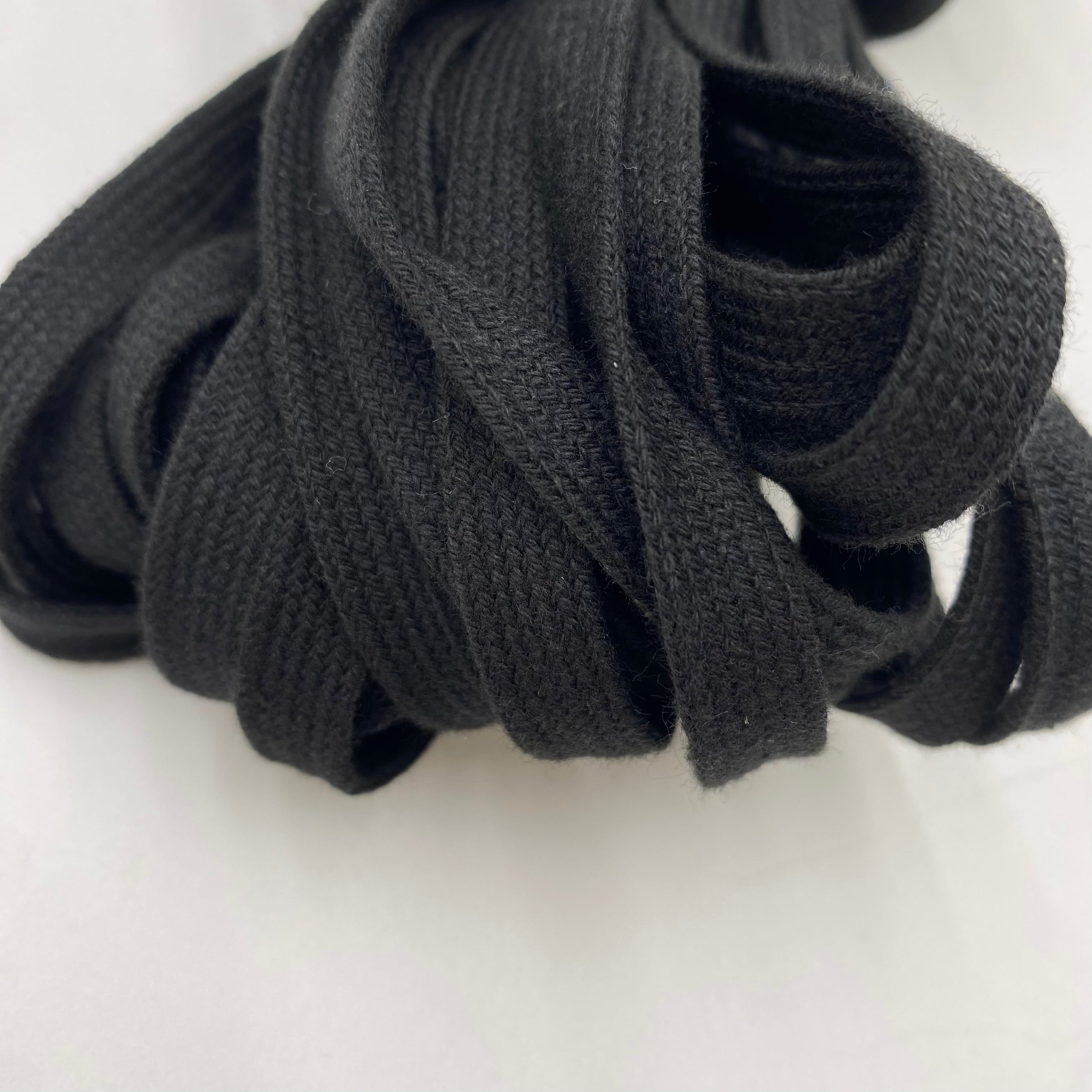 Cotton Drawstring - Black - 15m Bundle (NXX1647)