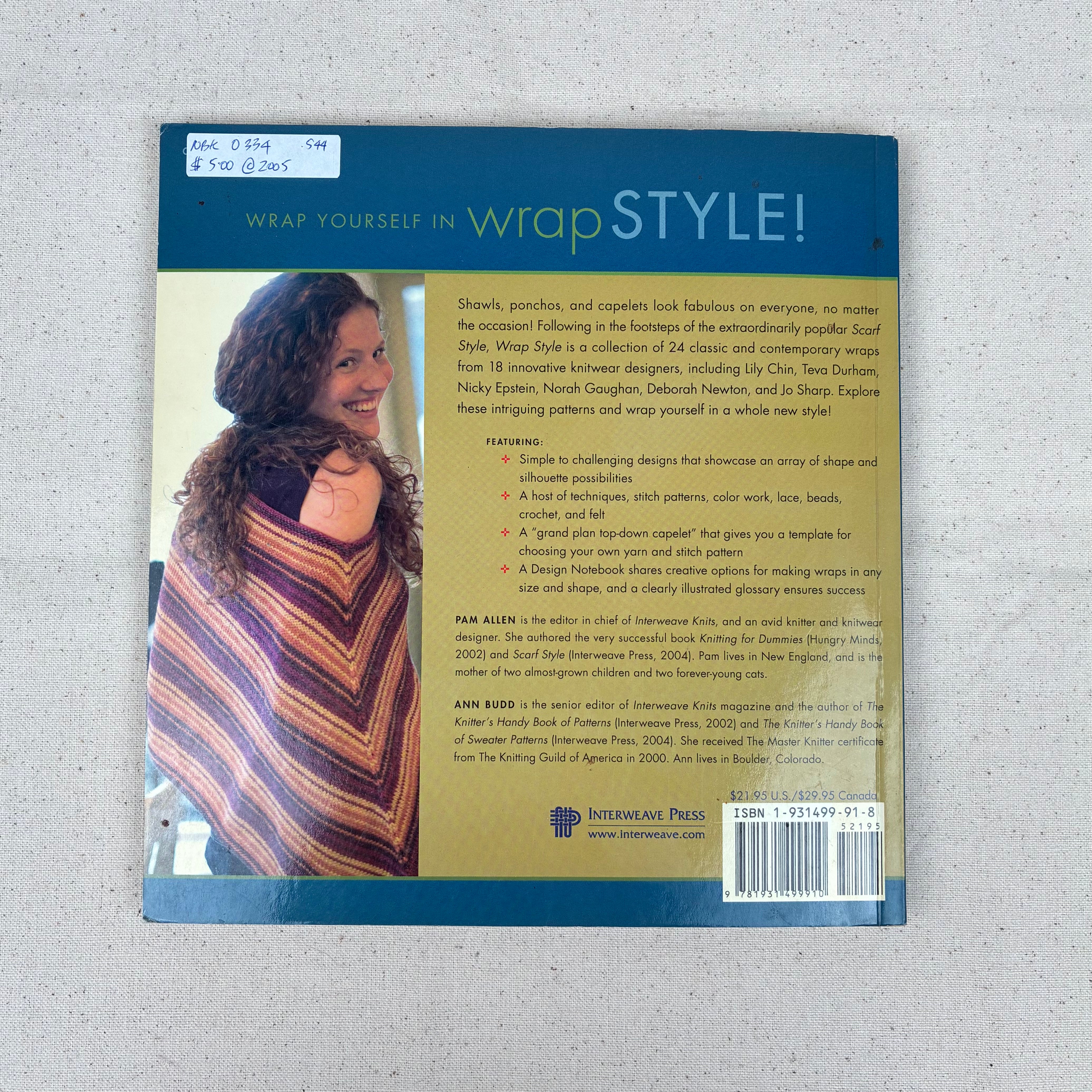 Knitting Book - Wrap Style (NBK0334)