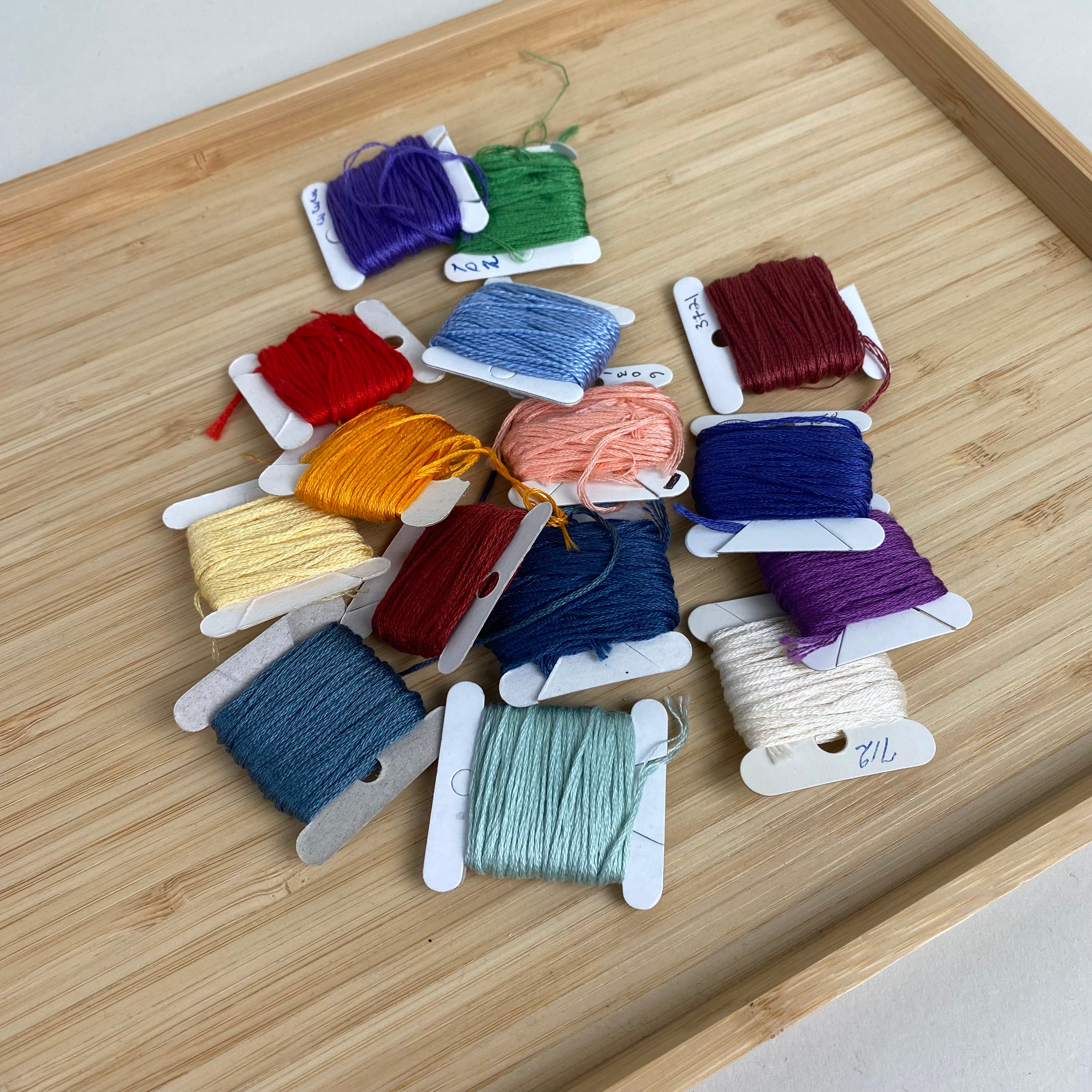Embroidery Floss - 15 colours (NXX1674)