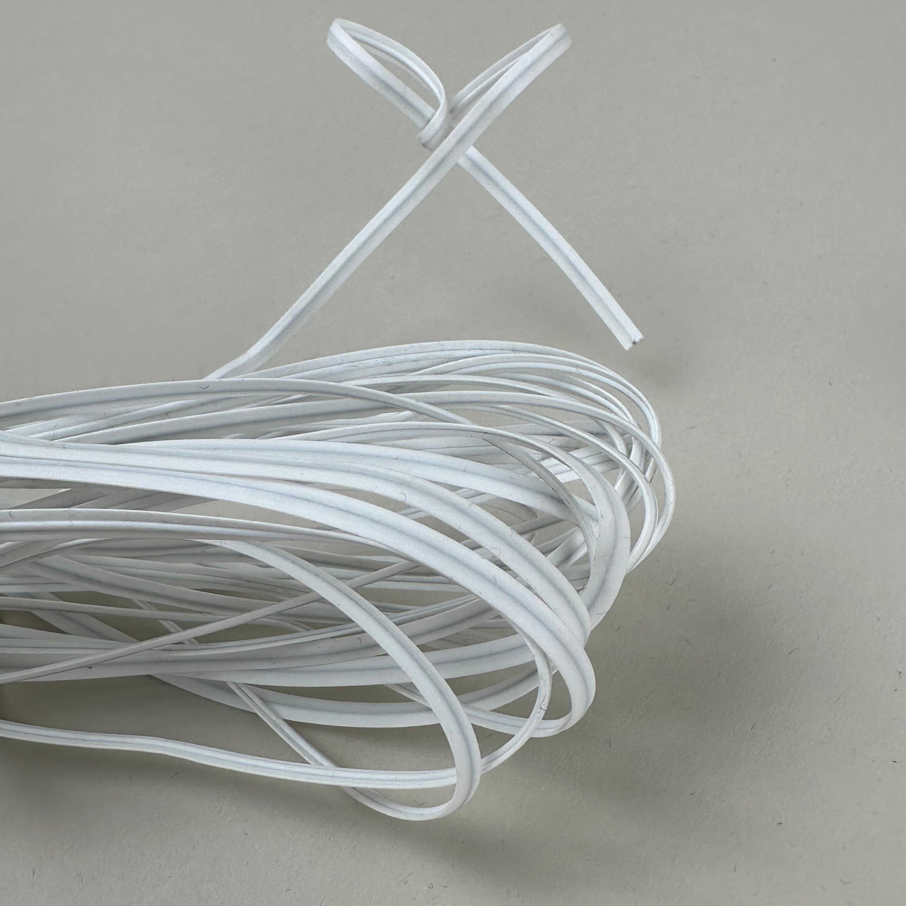 Wrapped Wire - White - 6m (NXX0478)
