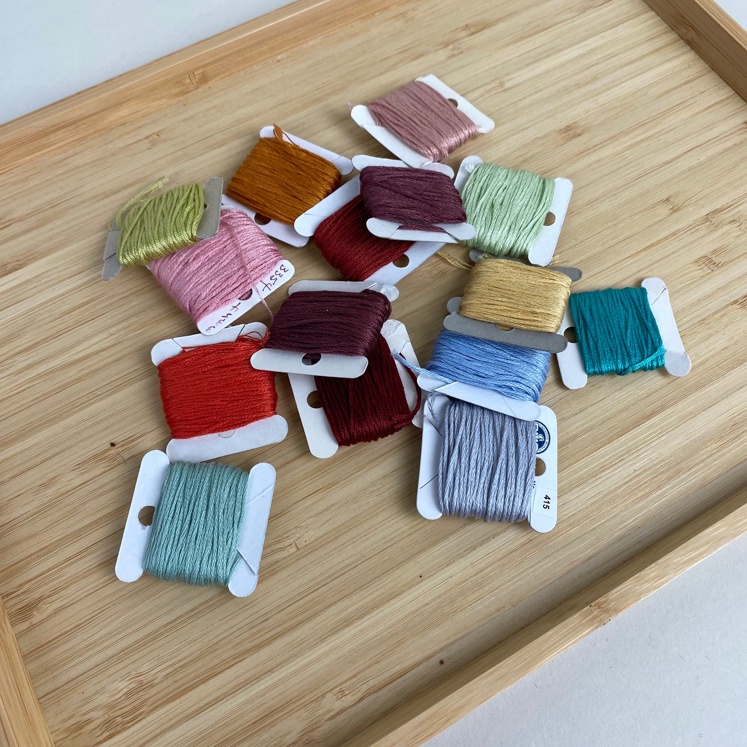 Embroidery Floss - 15 colours (NXX1678)