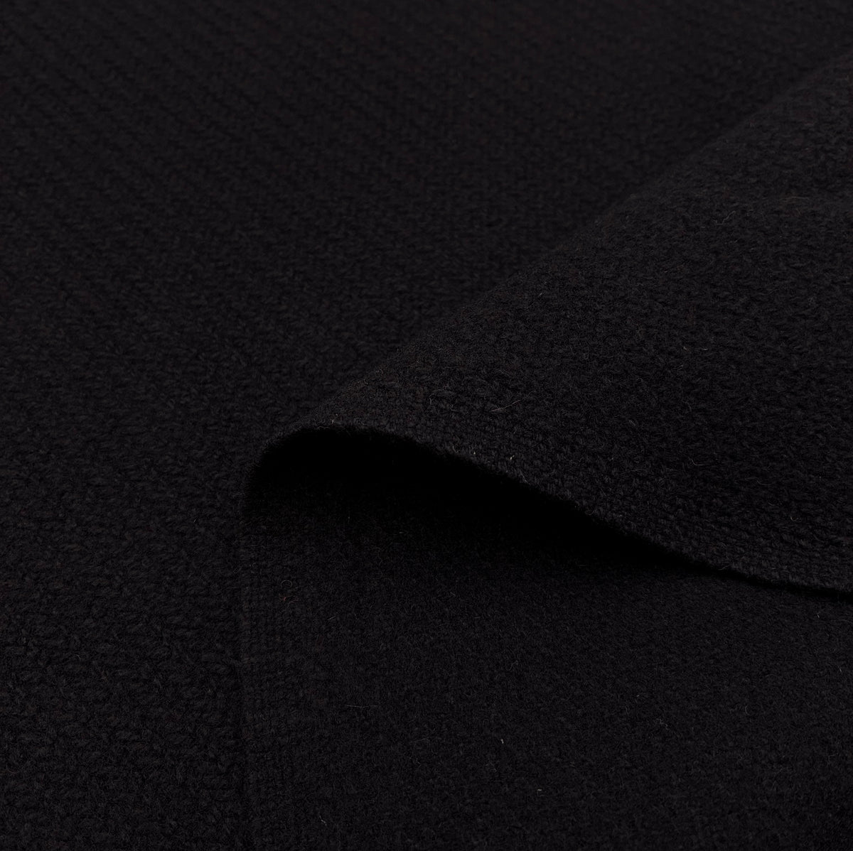 Wool Blend Coat Weight - Posh Black (WCW0409:10)