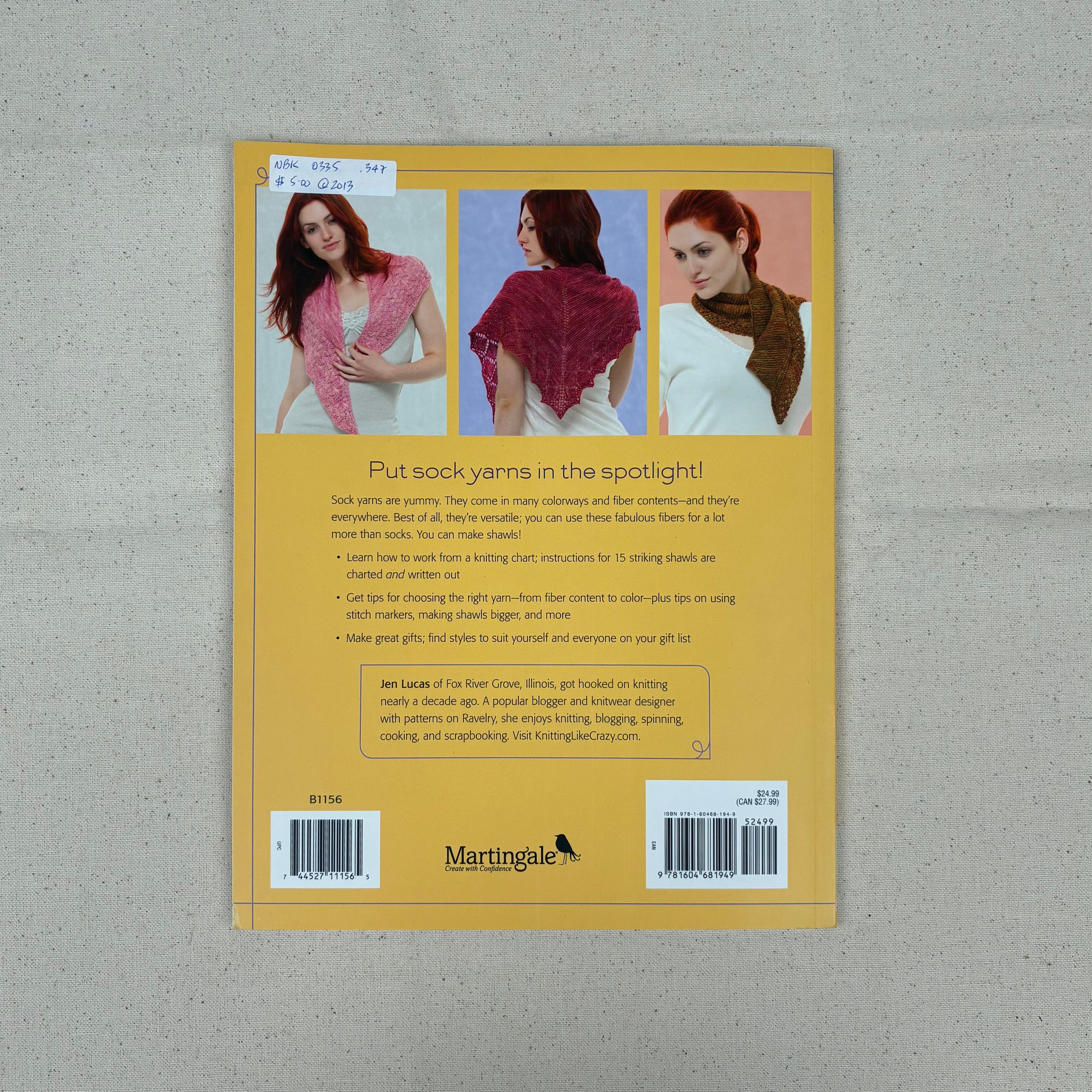 Knitting Book - Sock-Yarn Shawls (NBK0335)