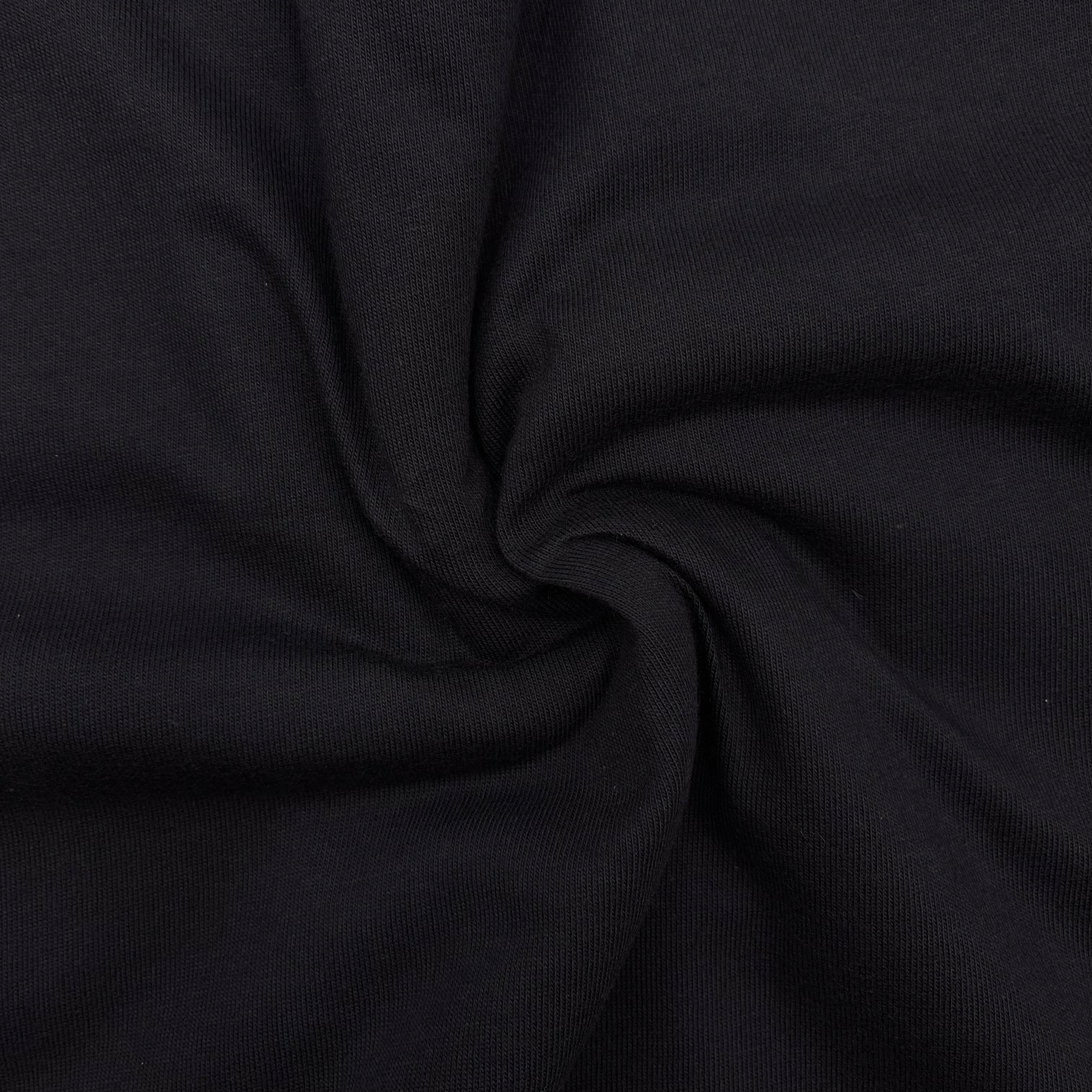 Organic Cotton Jersey - Raven Black (KJE1410+39:40)