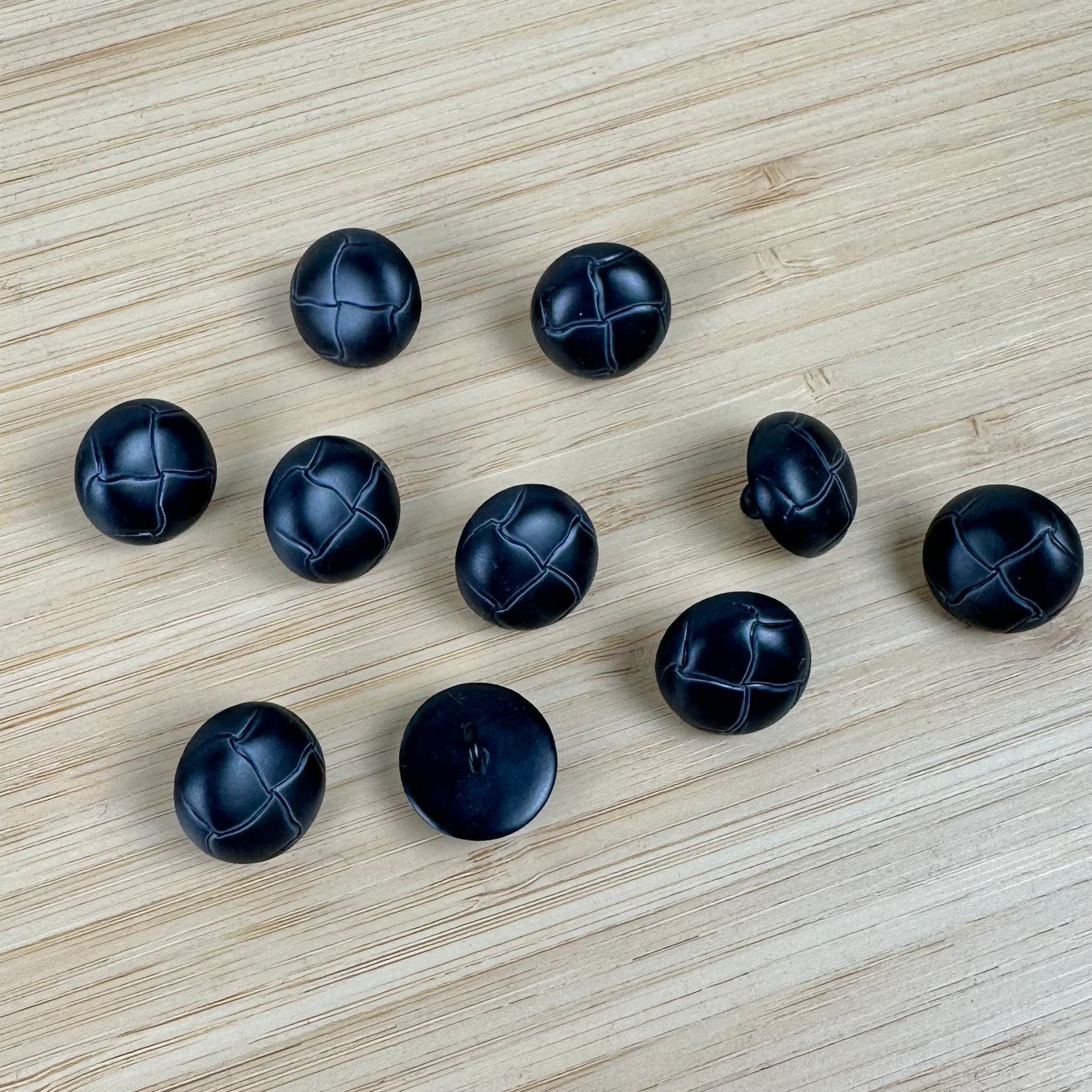 Metal Buttons - Navy - 10 Pack (NBU0042)