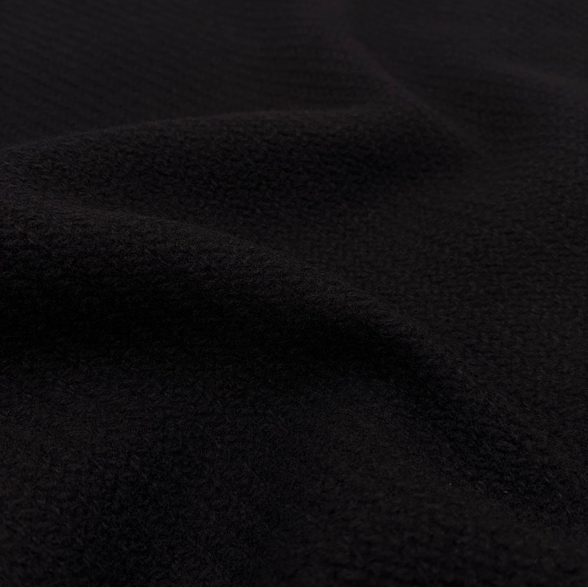Wool Blend Coat Weight - Posh Black (WCW0409:10)