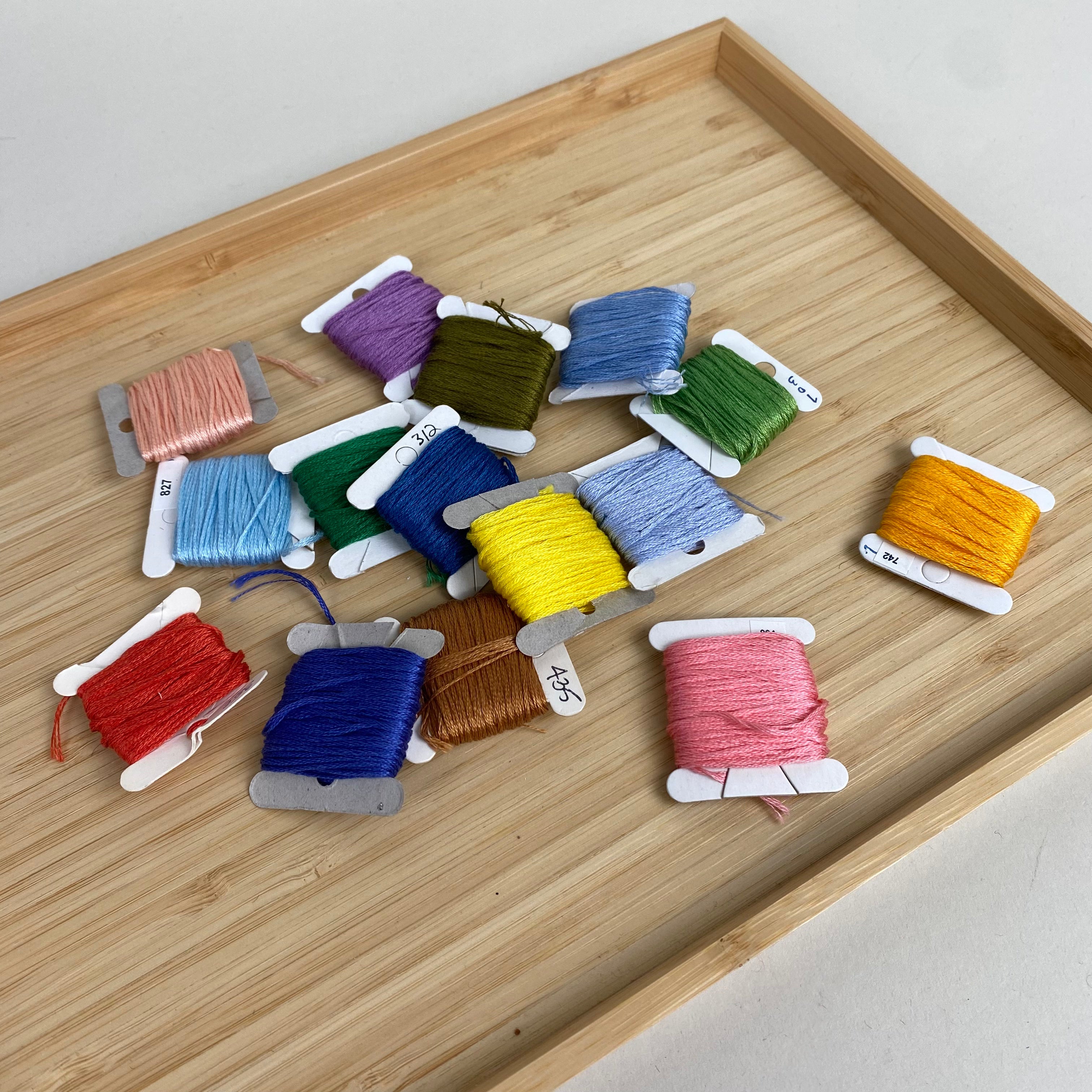 Embroidery Floss - 15 colours (NXX1680)