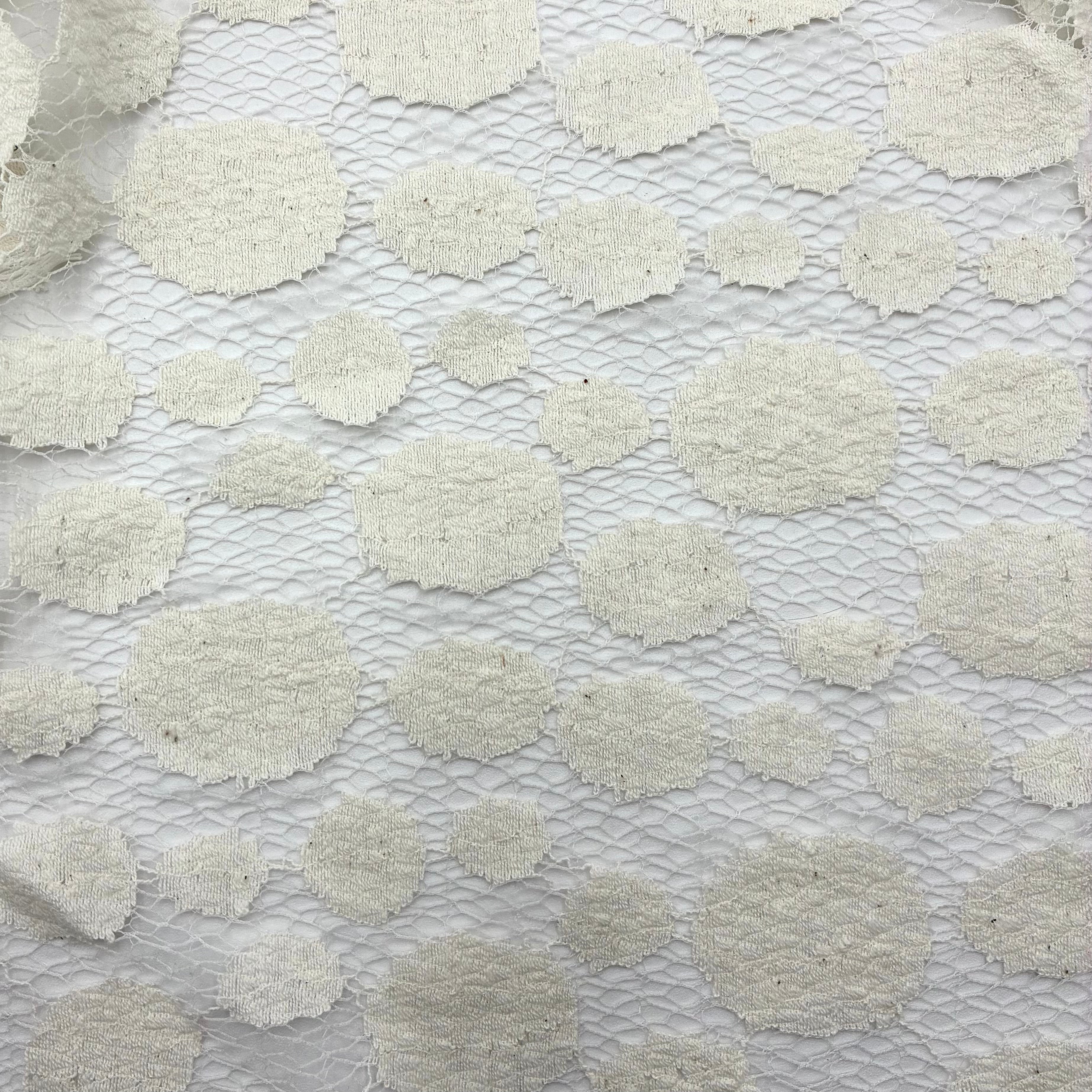 Polka Dot Net - Cream (WFY0653)