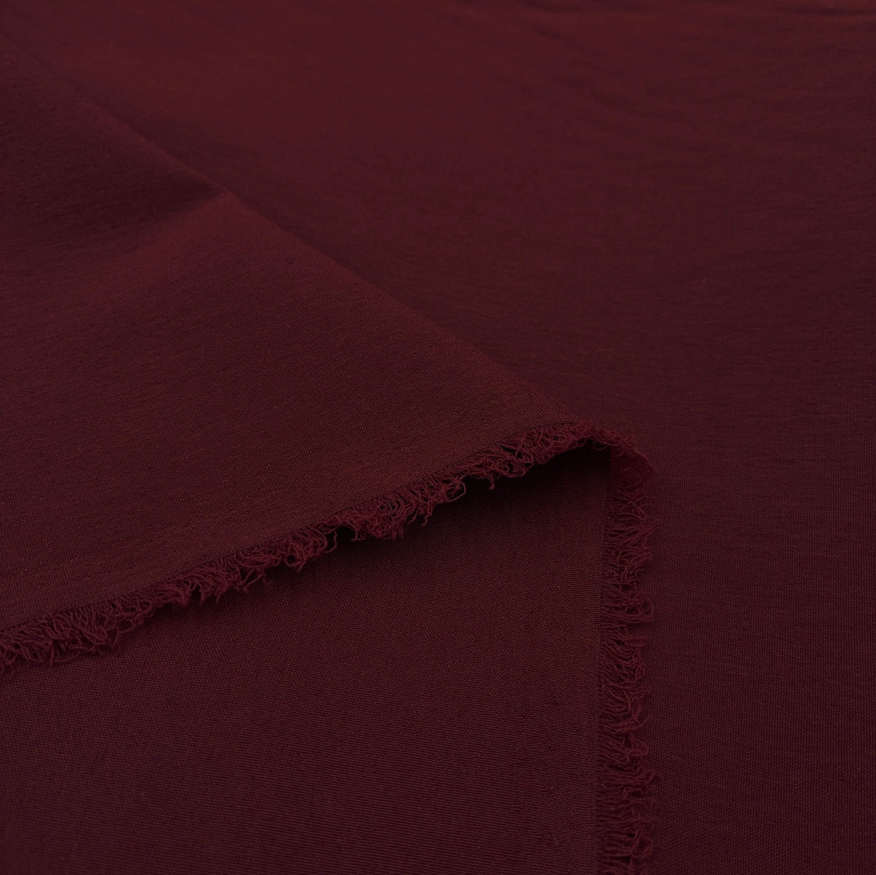 Stretch Woven Bottom Weight - Garnet Maroon (WBW0538)