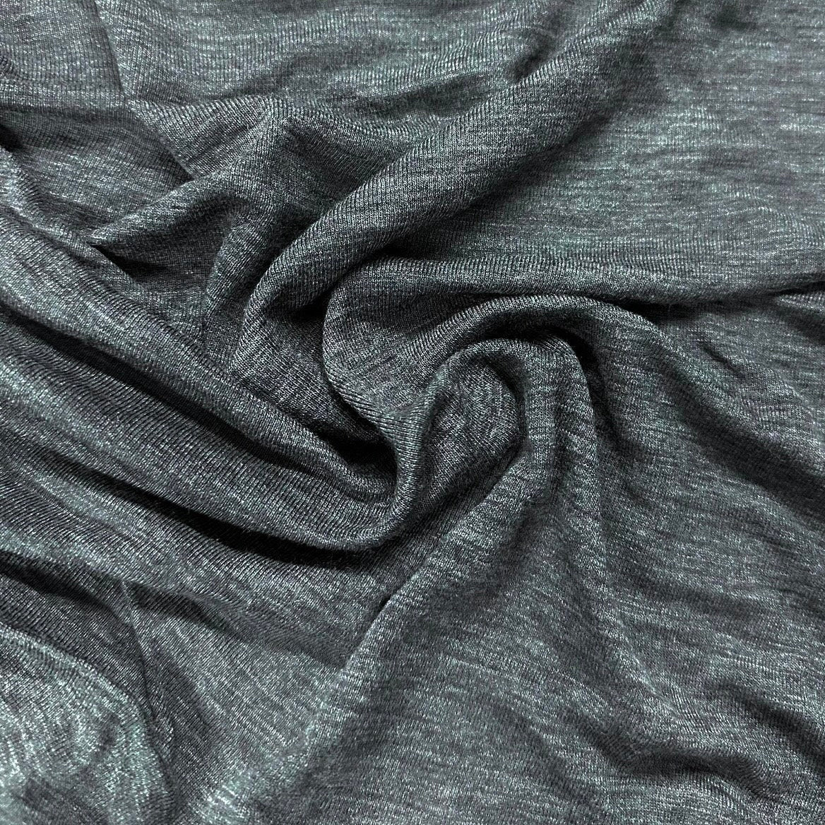 Merino Blend Jersey, Iron Heather Melange (KJE1312:1313)