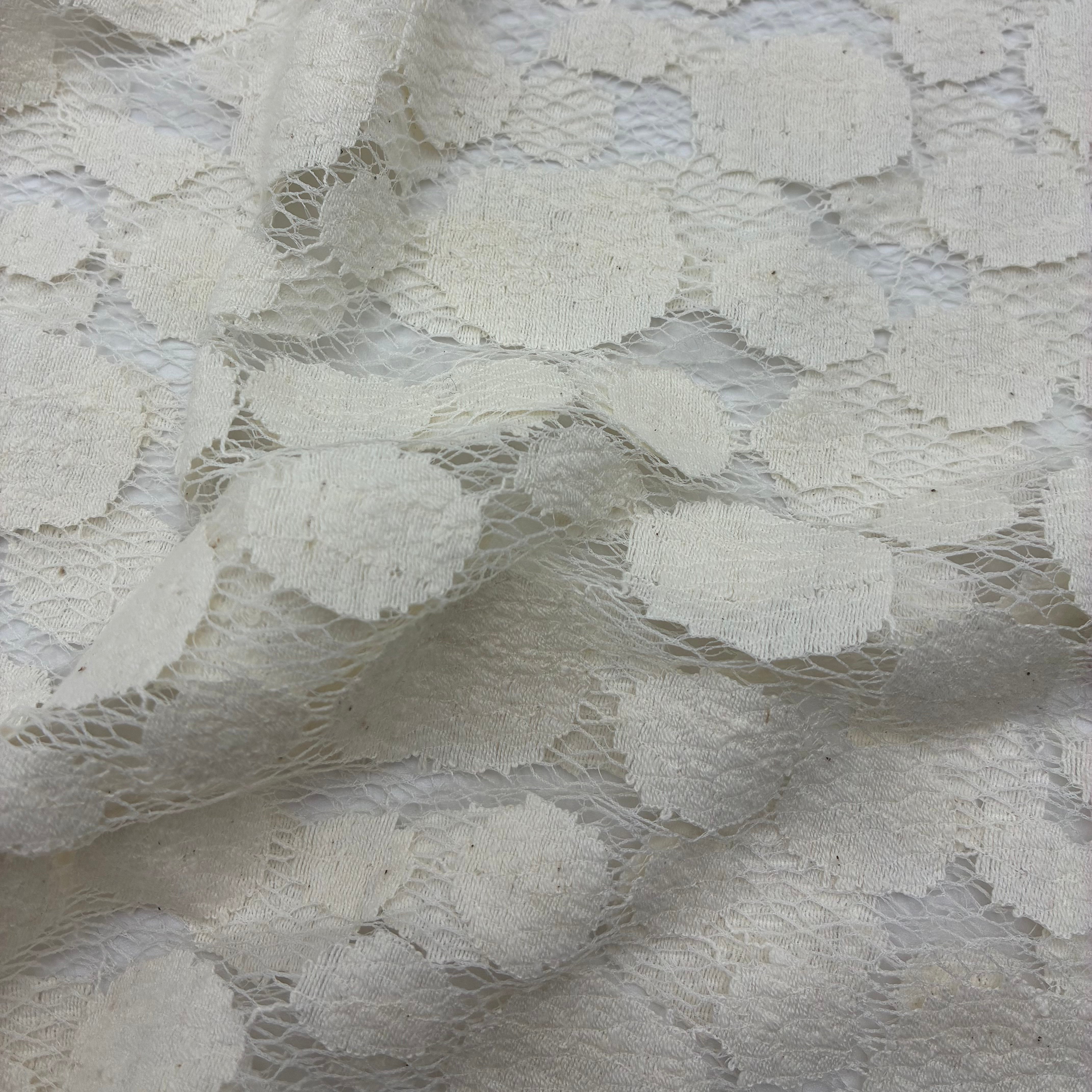 Polka Dot Net - Cream (WFY0653)