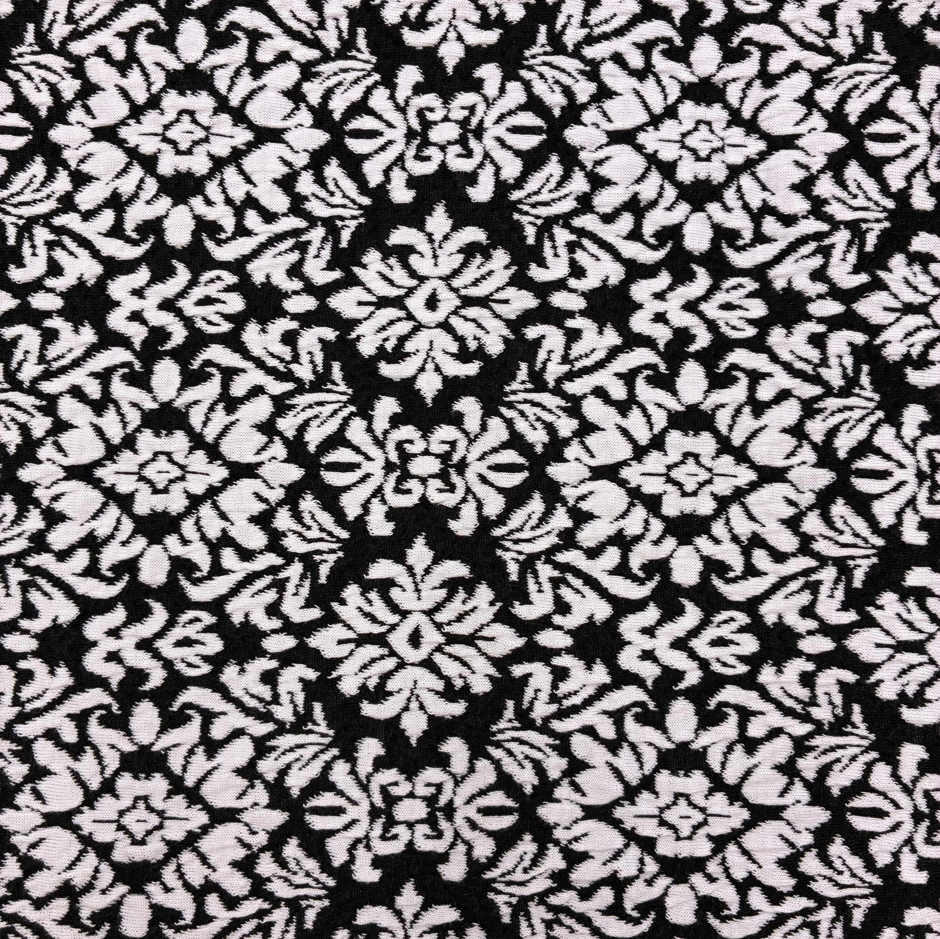 Sweater Knit – Black (KSW0522)