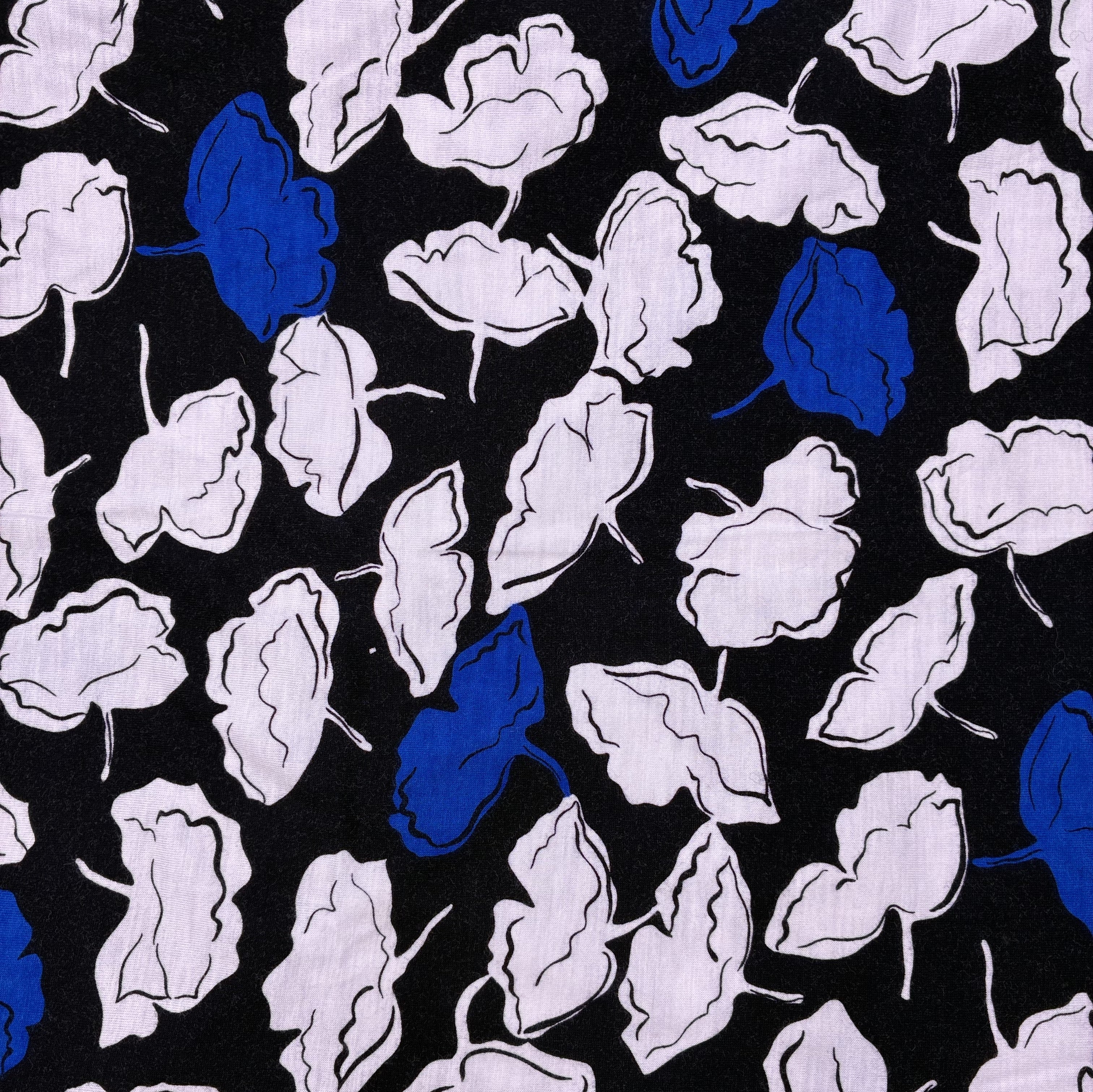 Knit Jersey - Sapphire Lily (KJE1456)