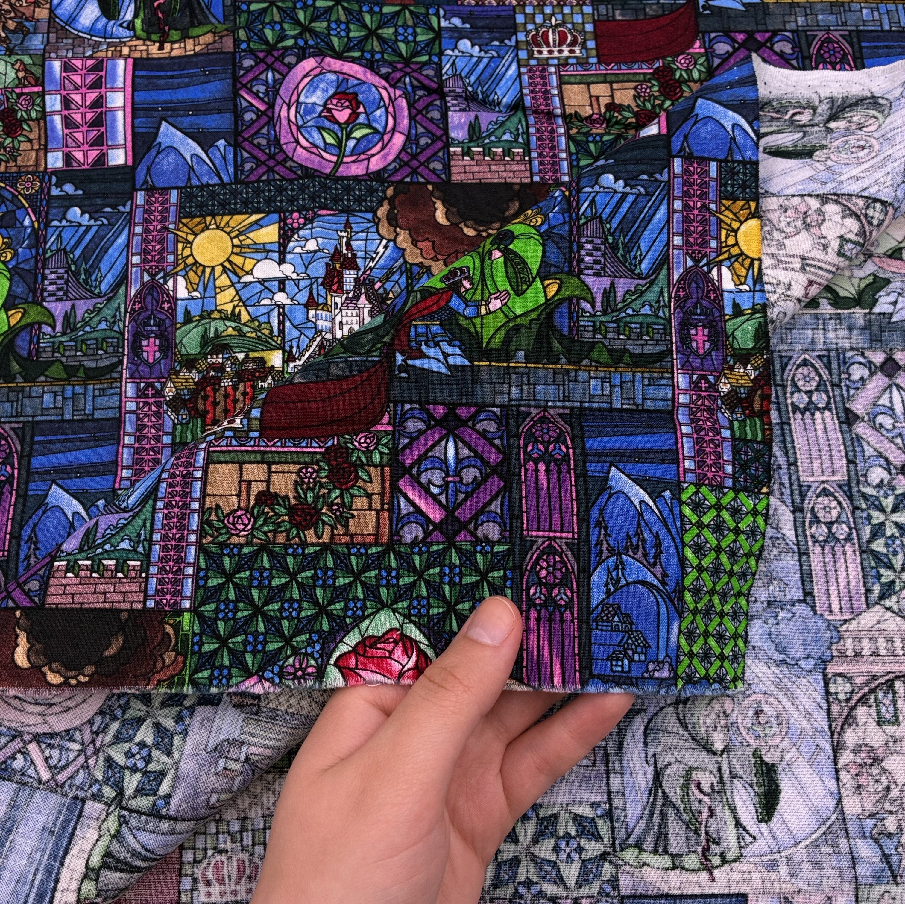 Quilting Cotton - Belle Stained Glass (WQC3104)