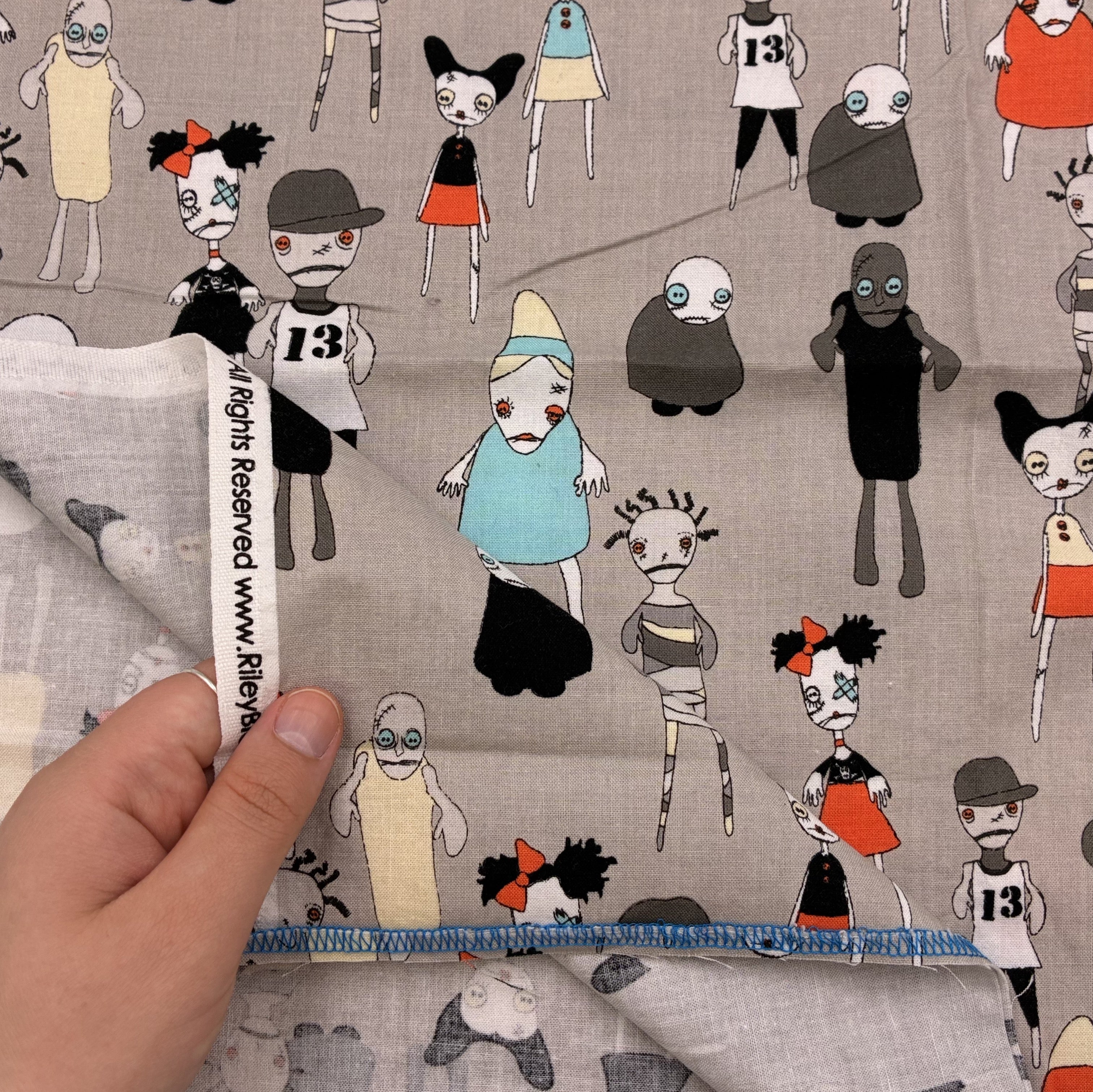 Quilting Cotton - Riley Blake Zombie Apocalypse (WQC3130:1)