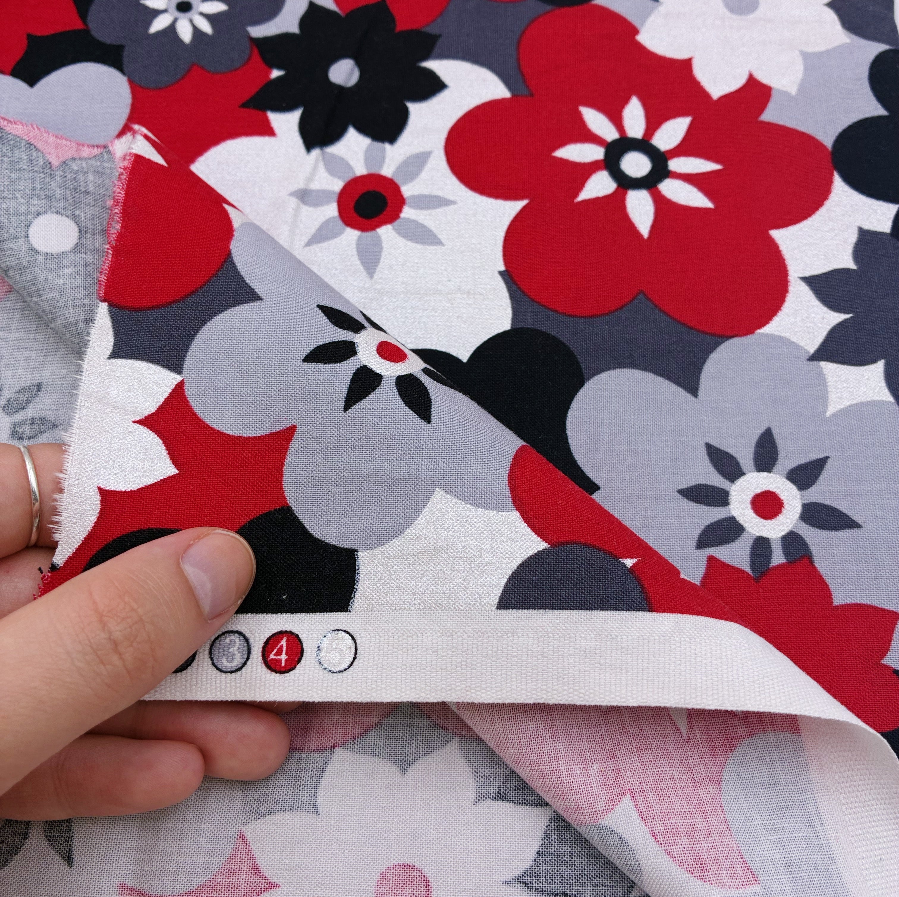 Quilting Cotton - Benartex Seeing Red (WQC3138)